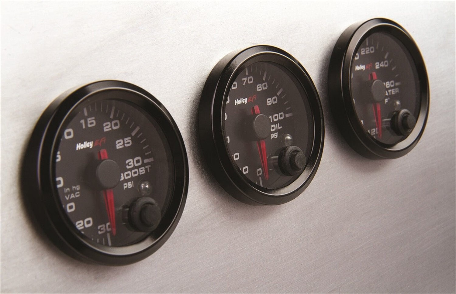 Holley Efi 553-127 Oil Pressure Gauge