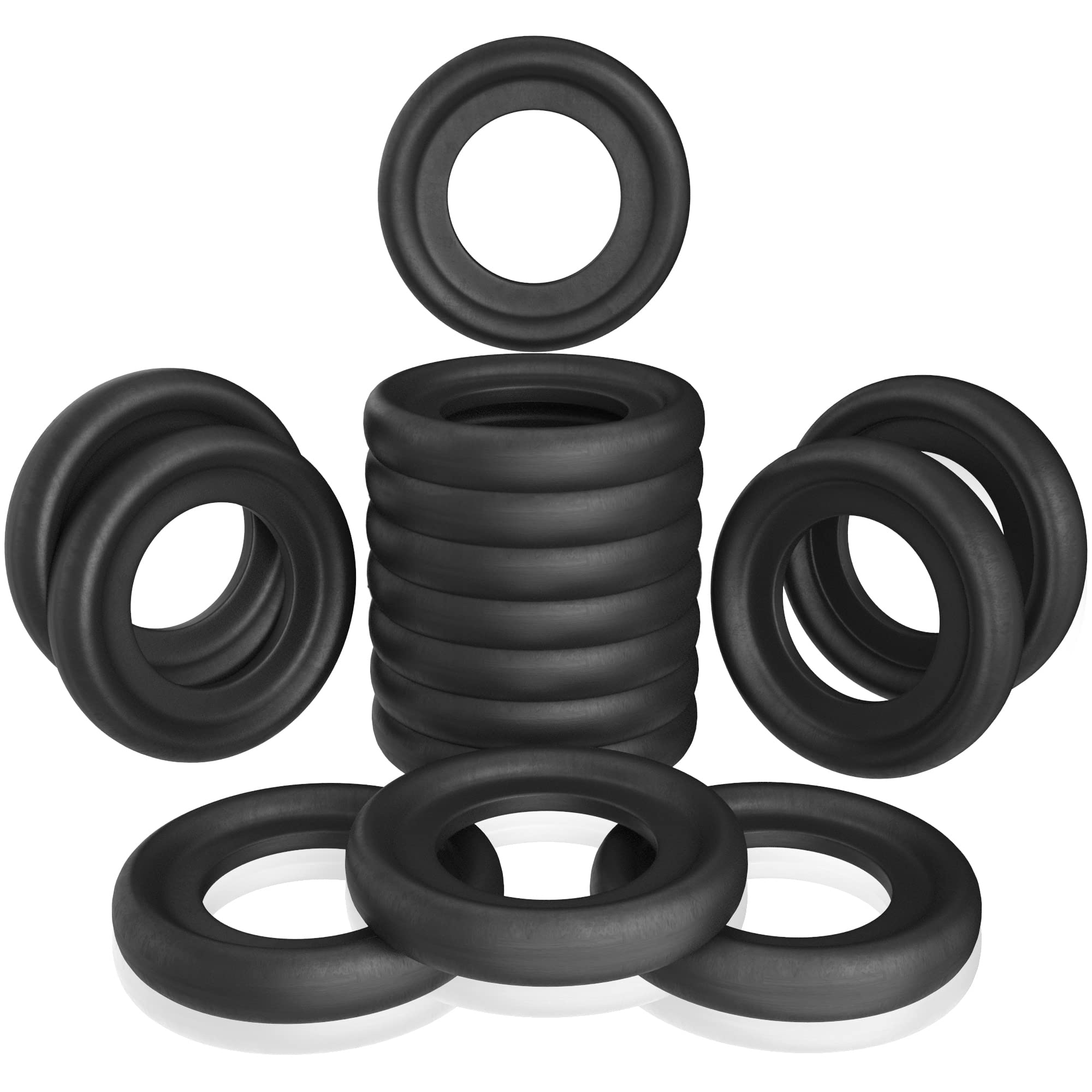 15Pcs Oil Drain Plug Crush Rubber Washer Gasket Seal - 12Mm Replacement For Ford/Lincoln/Mercury - Oem F5Tz-6734-Ba Fits For For