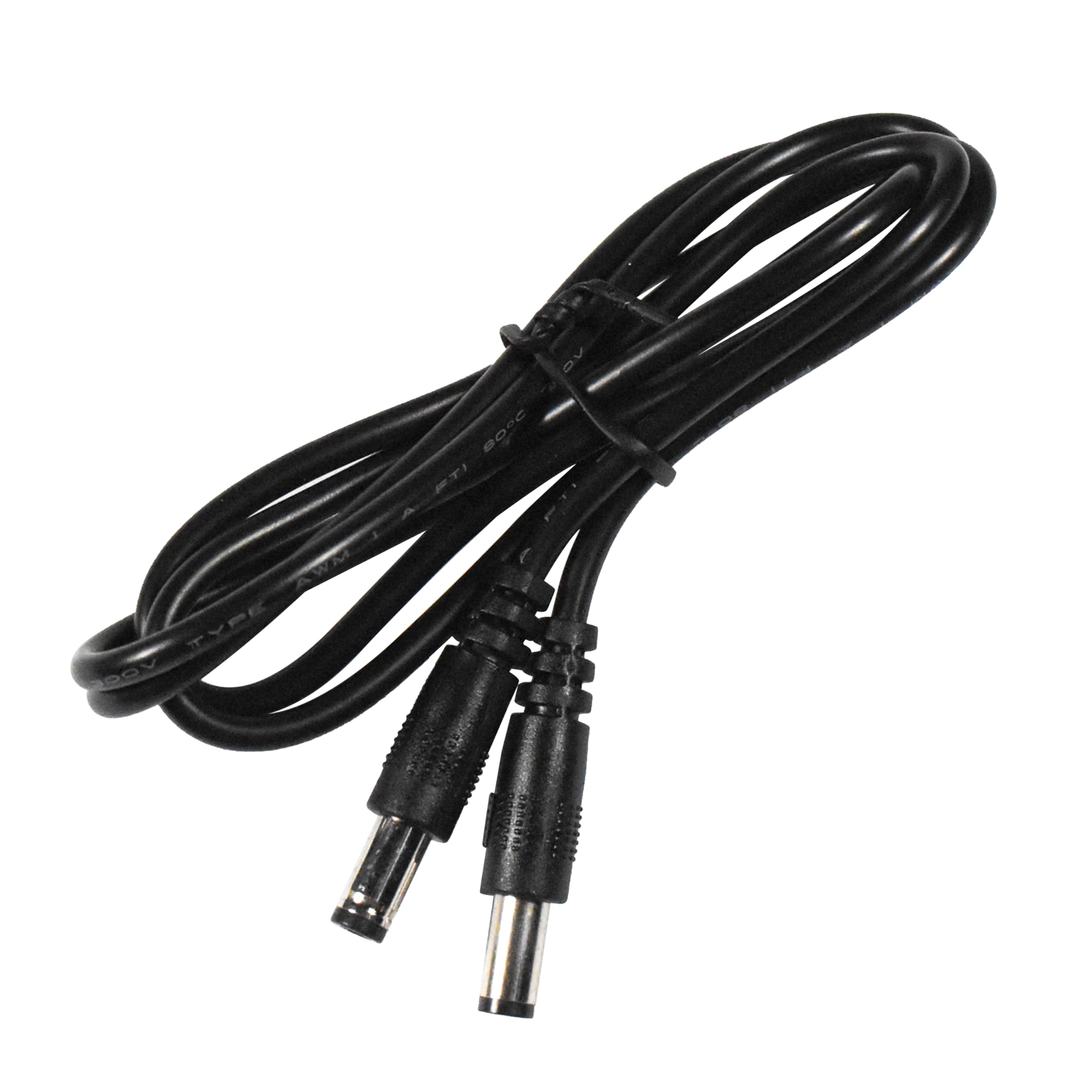 HQRP DC Power Cord Cable DC5521 to DC5525, 1m, Compatible with Bluetti EB3A, PowerOak EB70, PowerOak EB55, PowerOak AC200P, Comp