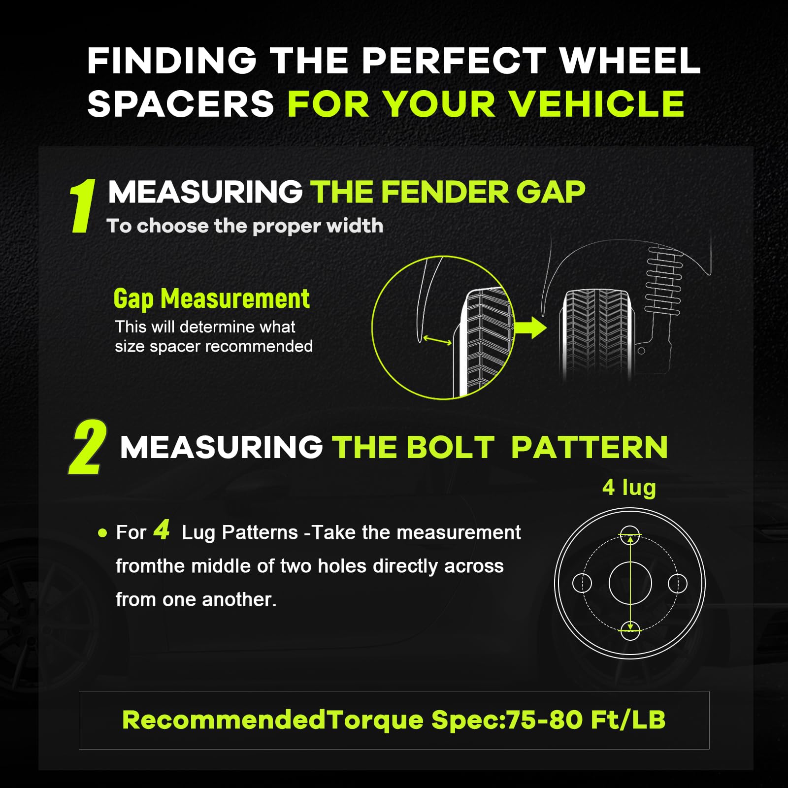 Customadeonly 38Mm (1.5 Inch) Hubcentric Wheel Spacers 4X100 Compatible For 124 Spider Escort Rio Sephia Spectra Miata Mx-5 Prot