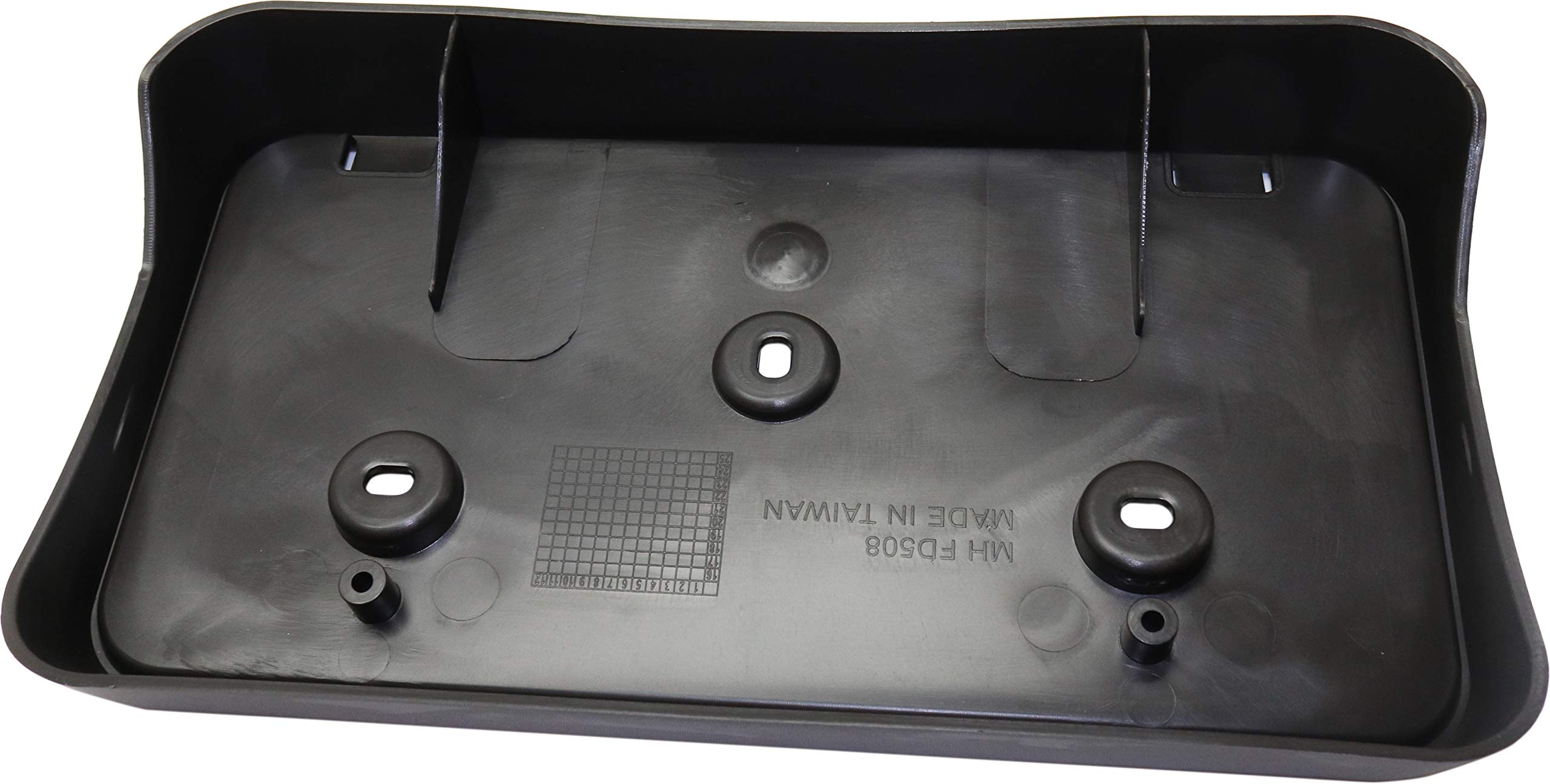 Evan Fischer License Plate Bracket Compatible With 2005-2007 Ford Focus Front
