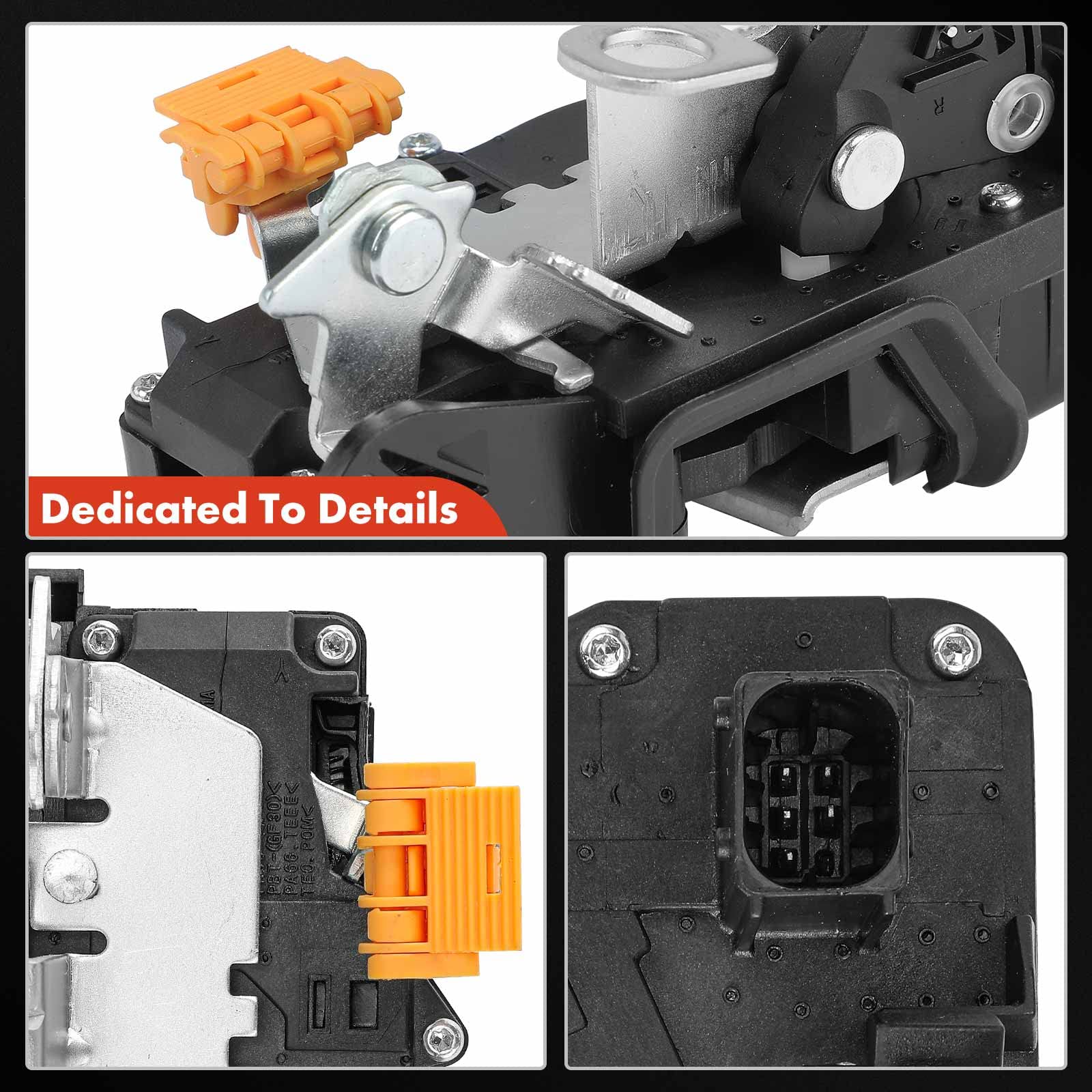 A-Premium Door Latch Lock Actuator Compatible With Cadillac Vehicles - Cts 2009 2010 2011 2012 2013 2014 Sedan Wagon - Front Rig