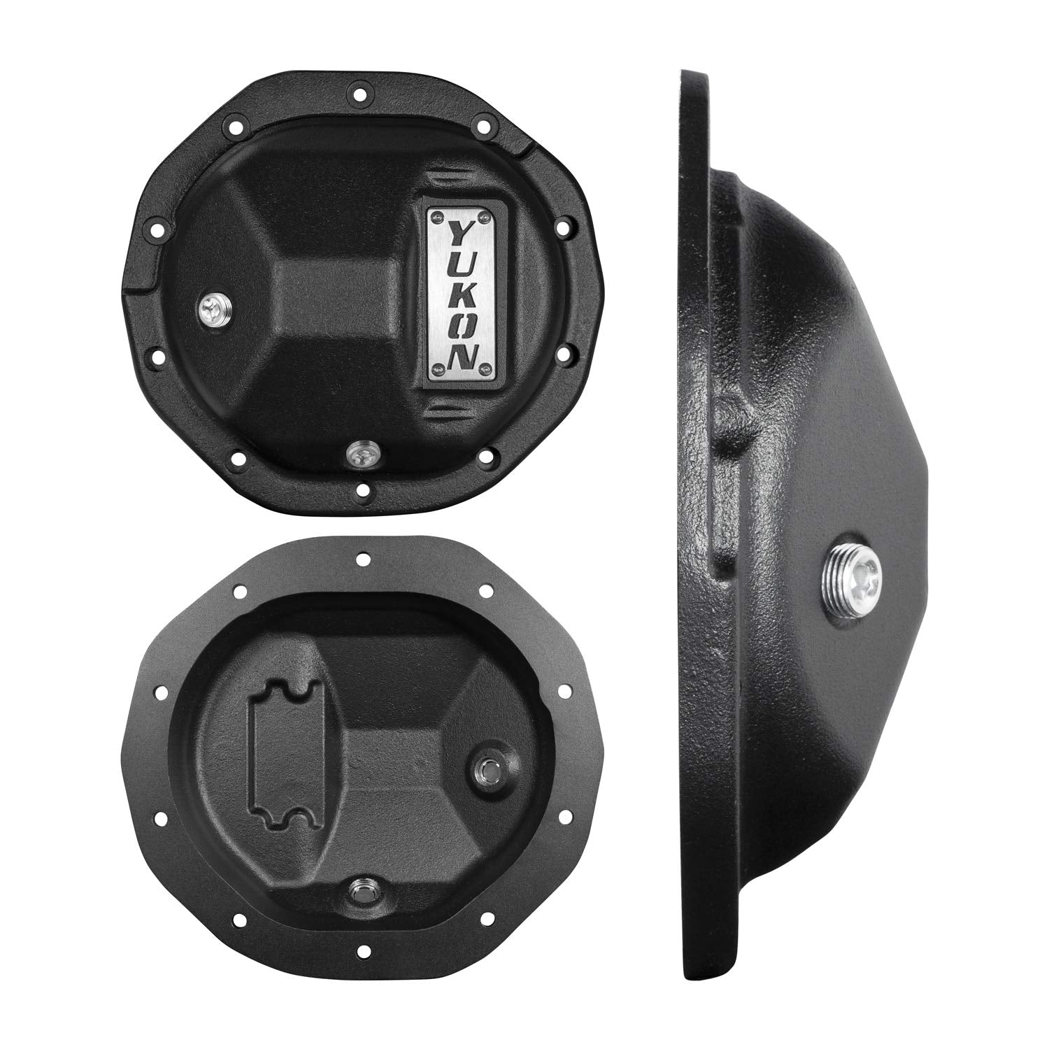 Yukon Rear Nodular Iron Differential Cover For 8.5" Gm With 5/16" Bolts (Yhcc-Gm8.5-S)