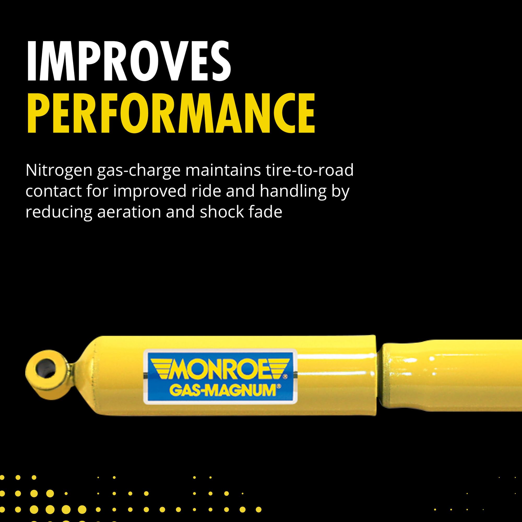 Monroe Gas-Magnum 34732 Suspension Shock Absorber For Ford F-250 Hd