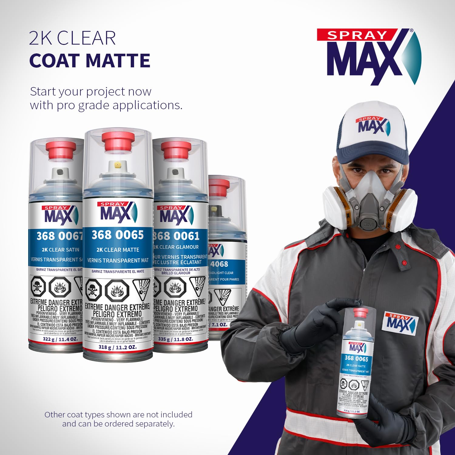 Usc Spraymax Matte Clearcoat 3680065