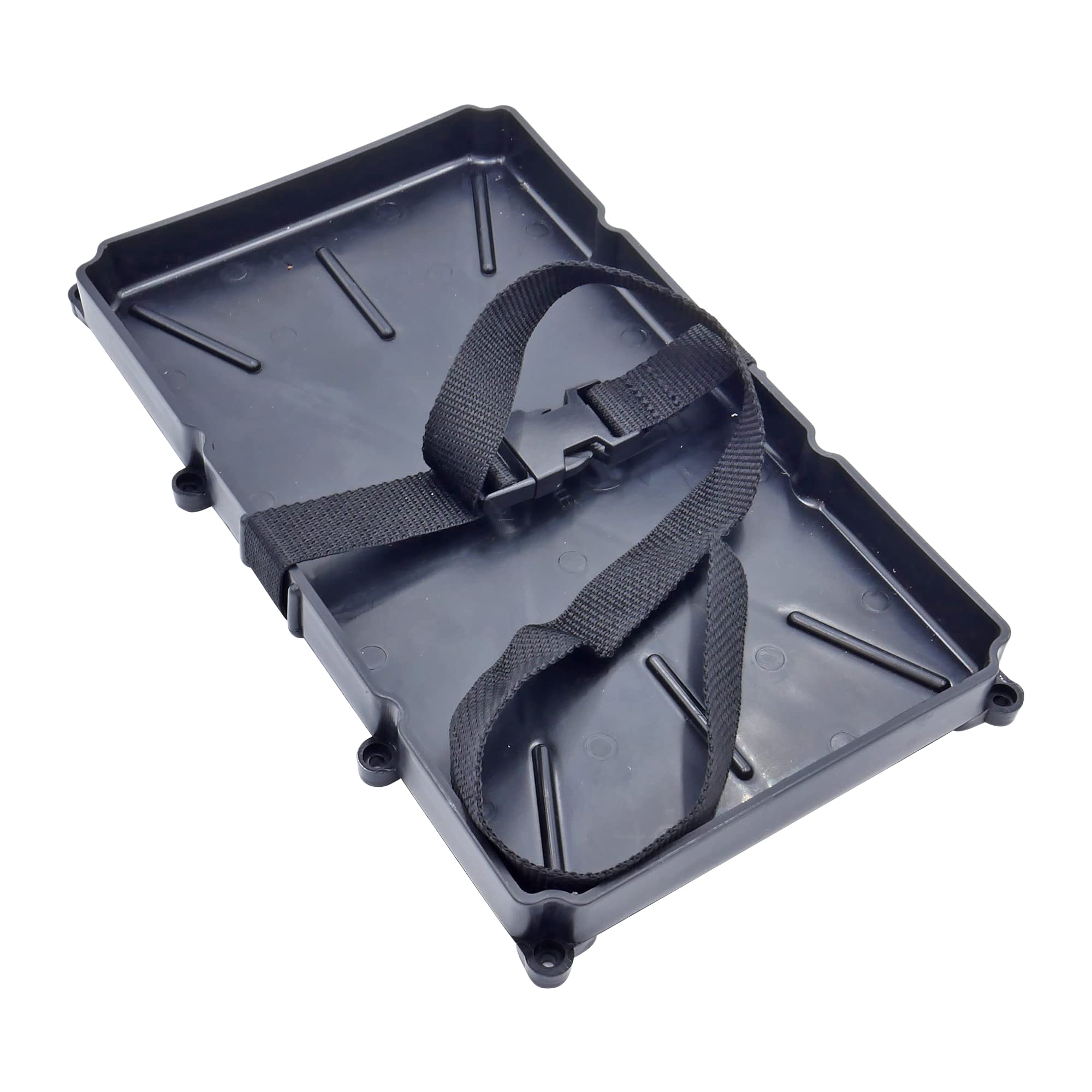 T-H Marine Nbh-27P-Dp Narrow Battery Tray Holder - 27 Series, Black