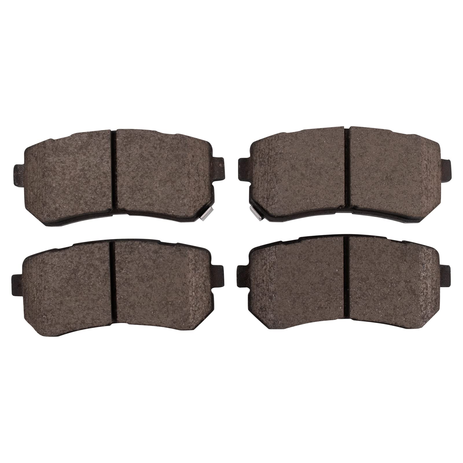 TRQ Rear Brake Pads Ceramic Compatible with 2018-2020 Hyundai Kona