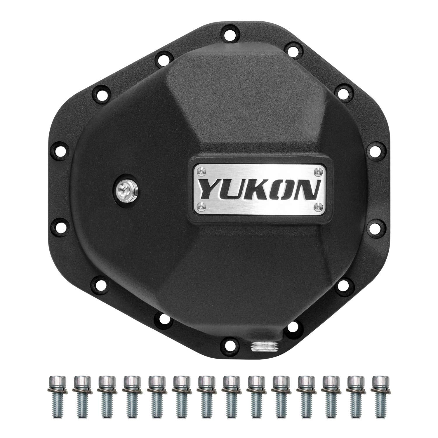Yukon Hardcore Rear Nodular Iron Differential Cover For Gm 14T With 3/8" Bolts (Yhcc-Gm14T-S)