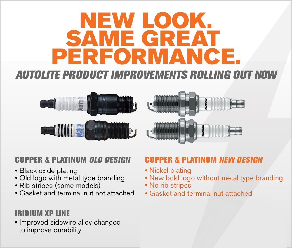 Autolite Ap24-4Pk Platinum Spark Plug, Pack Of 4