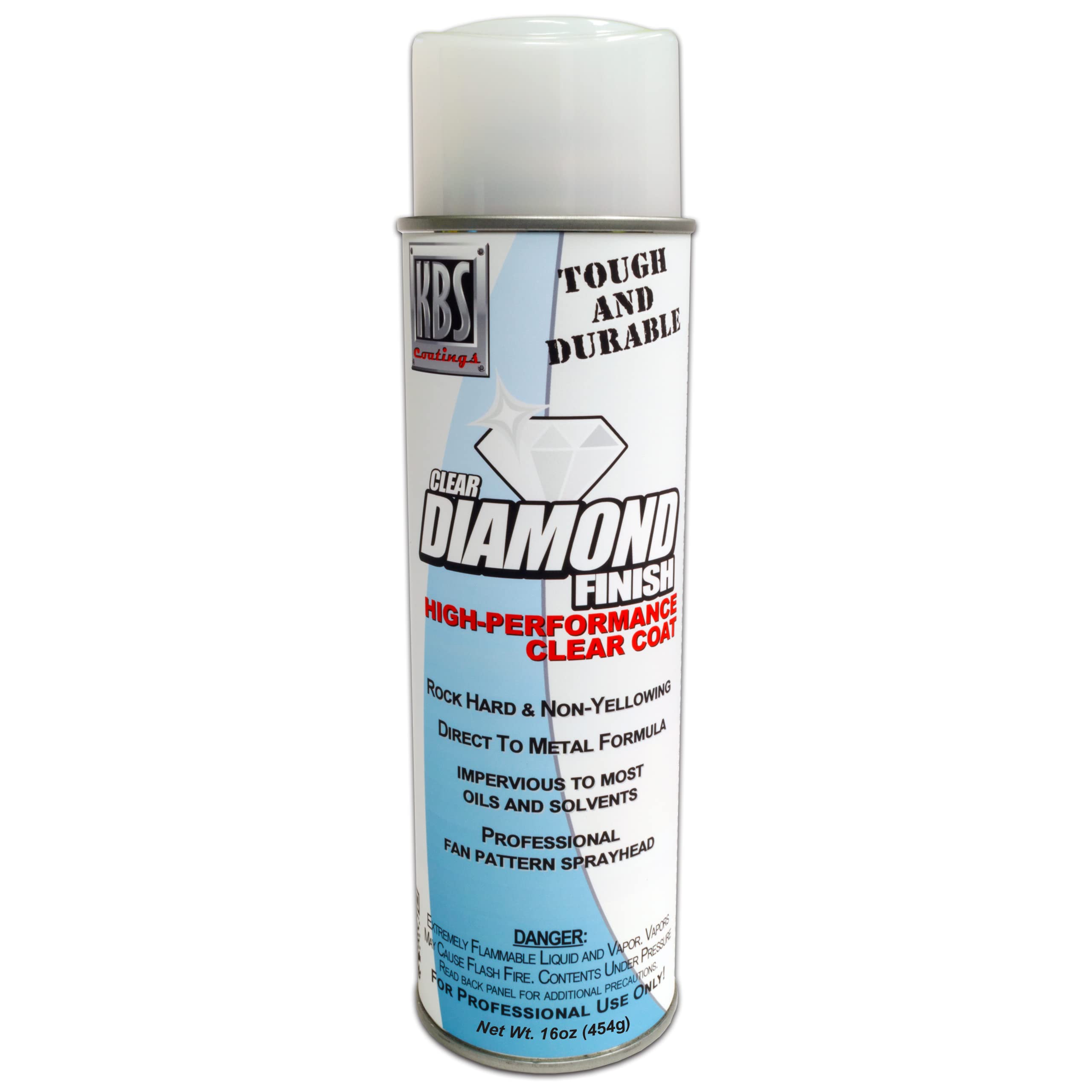 Kbs Coatings 8114 High Gloss Diamond Finish Clear Watercolor Aerosol, Covers 35 Sq Ft, 16 Ounce (Pack Of 1)