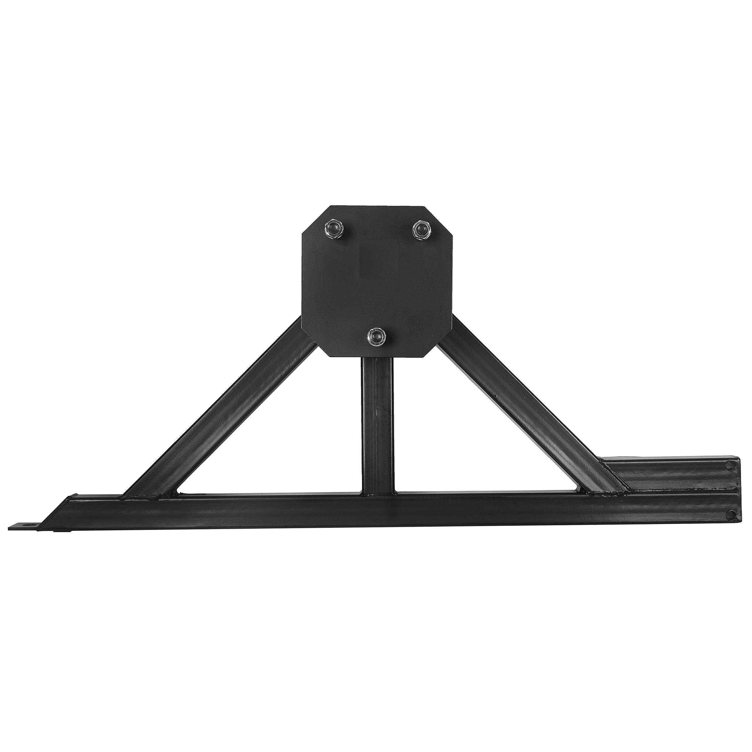 ECOTRIC Tire Carrier Mount for Hummer H2 - Heavy Duty Alloy Steel, Drop Down Option, Black, Model VC-LYAM-479