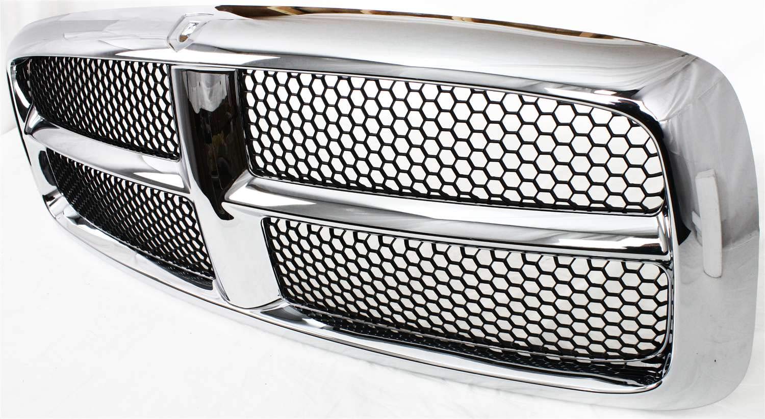 Garage-Pro Grille Assembly for 2002-2005 Dodge Ram 1500, 2003-2005 Ram 2500/3500, Chrome Shell, Honeycomb Insert, Plastic