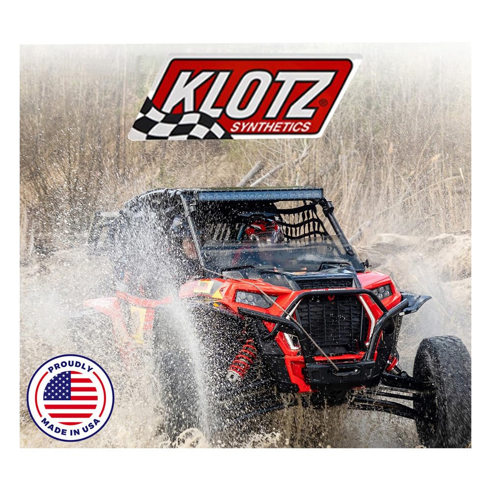 Klotz ATV UTV SXS 80W-90 Front & Rear End Differential Fluid Synthetic Klotz Oil Lubricant - 32 Ounce | Side by Side Transmissio
