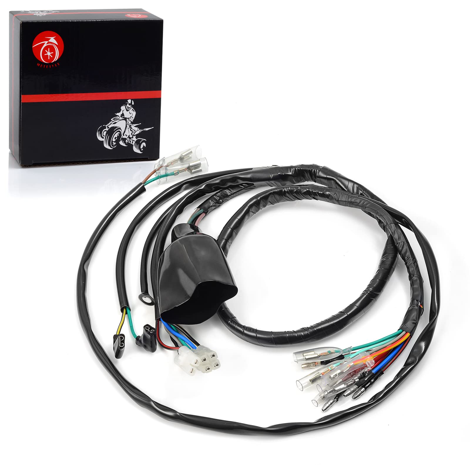 for Honda FourTrax 200 1986 Wire Wiring Harness