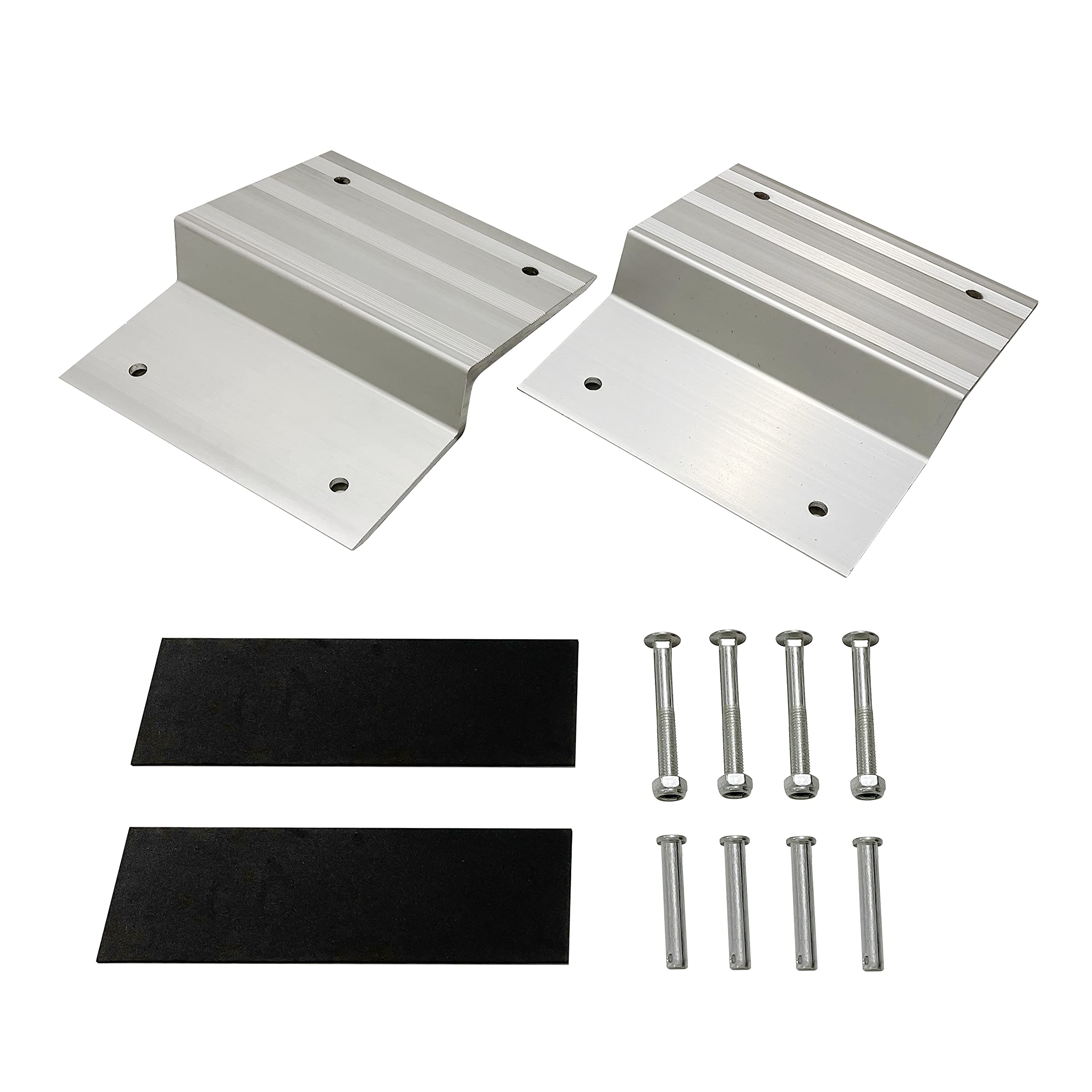 MAXXHAUL Aluminum Ramp Top Kit, Model 80439, Silver Finish, Durable Lightweight Design