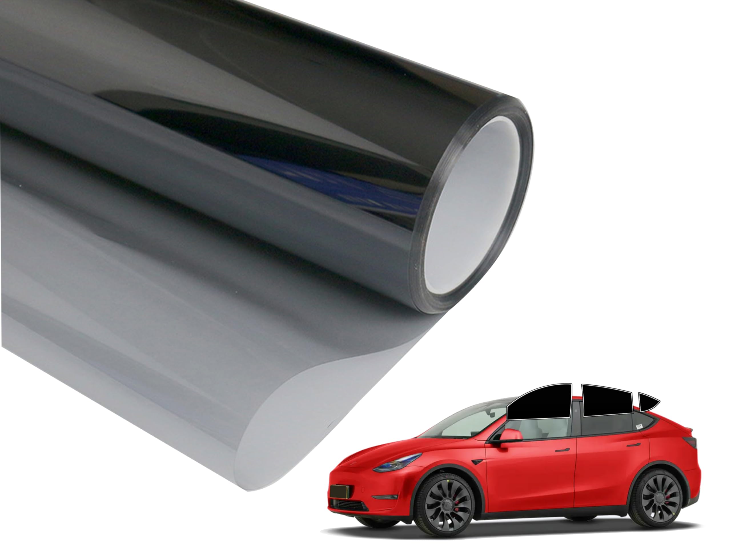 2Ply Premium Window Tint Film 40''In X 100''Ft (35% Vlt), Protects Privacy, Blocks Uv Rays, Reduces Heat, And Prevents Scratches