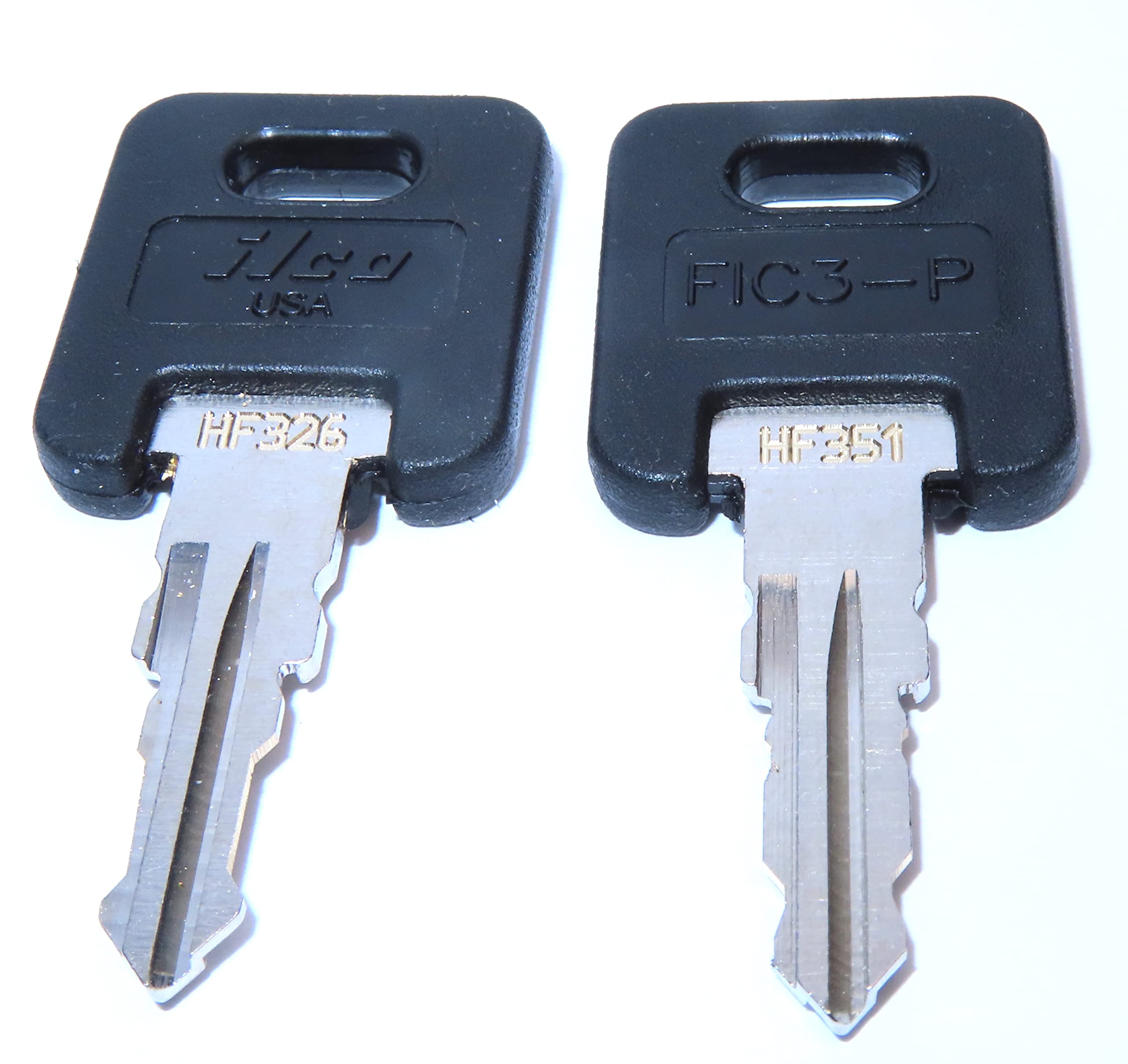 Ilco Replacement Keys For Rv Motorhome Trailer Keys Cut To Lock/Key Number From Hf326 T0 Hf351 Working Keys Travel Trailer Motor