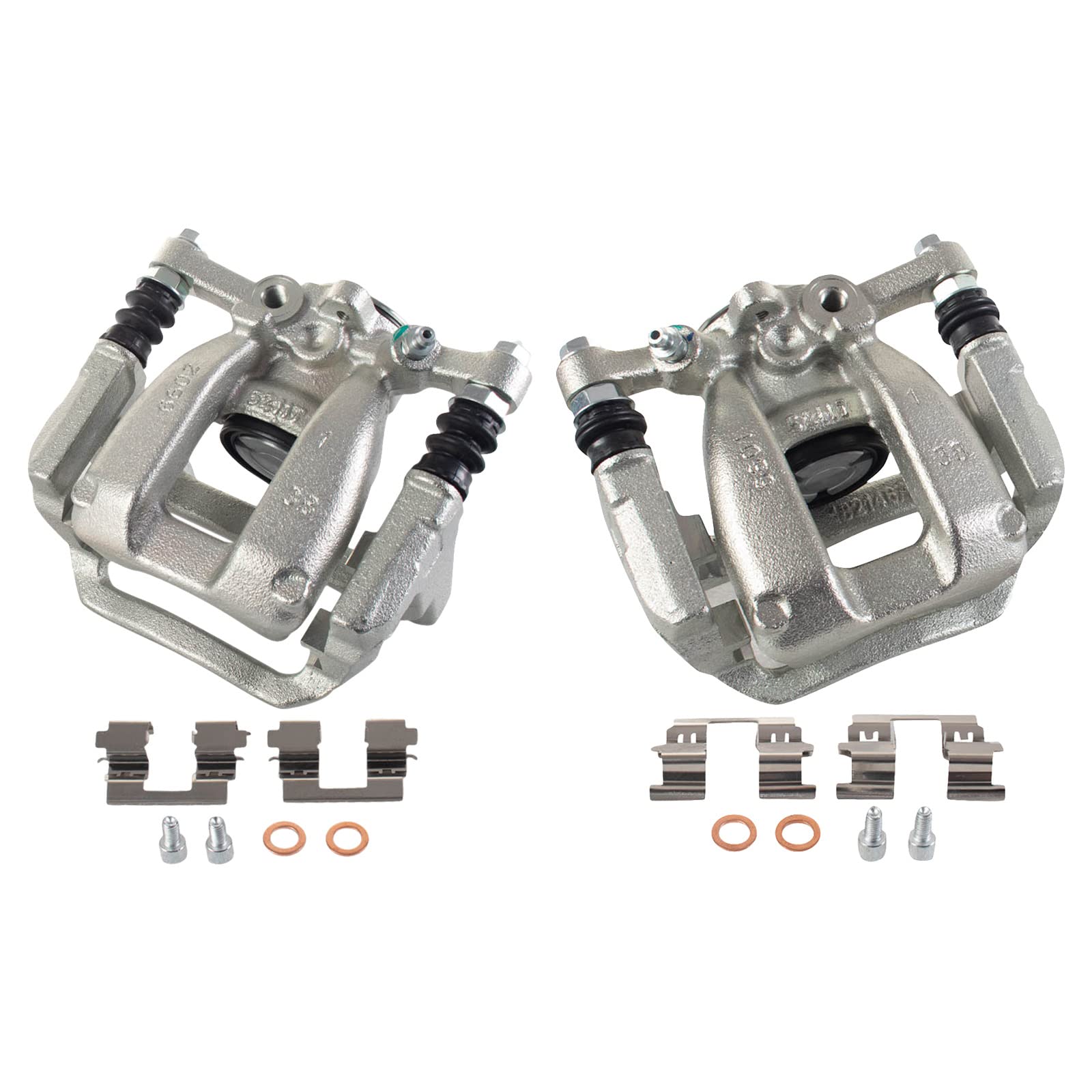 Trq Rear Brake Caliper Set Compatible With 2017-2019 Buick Lacrosse 2018-2020 Chevrolet Equinox 2016-2018 Malibu 2018-2021 Gmc T