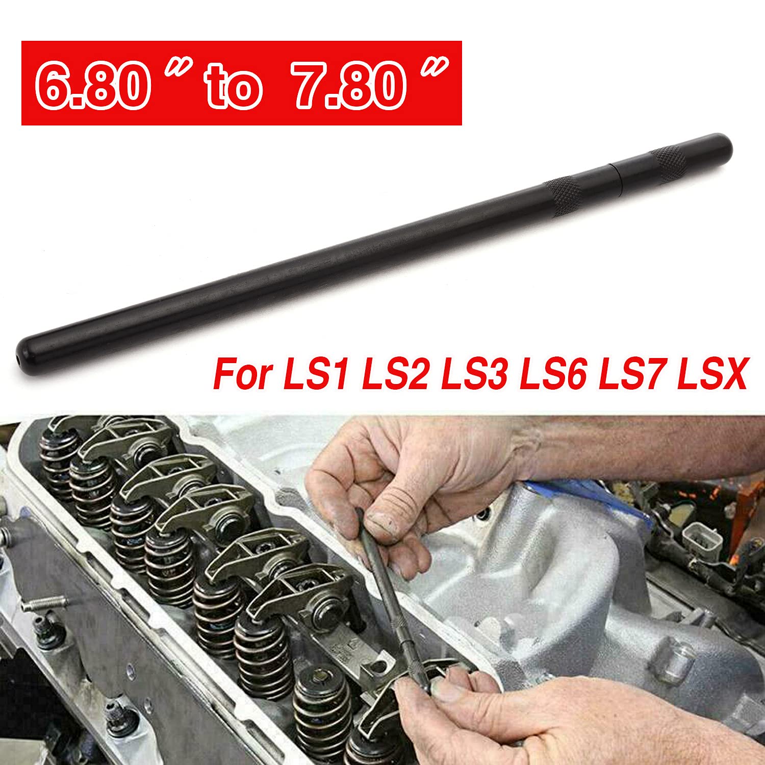 Rjsphh Adjustable Range Of The Push Rod Length Checker Is 6.80' To 7.80'
