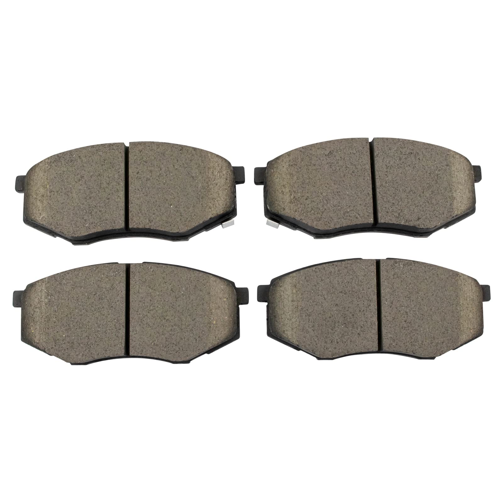 TRQ Front Brake Pads Ceramic Compatible with 2010-2012 Hyundai Tucson 2011 Kia Sportage