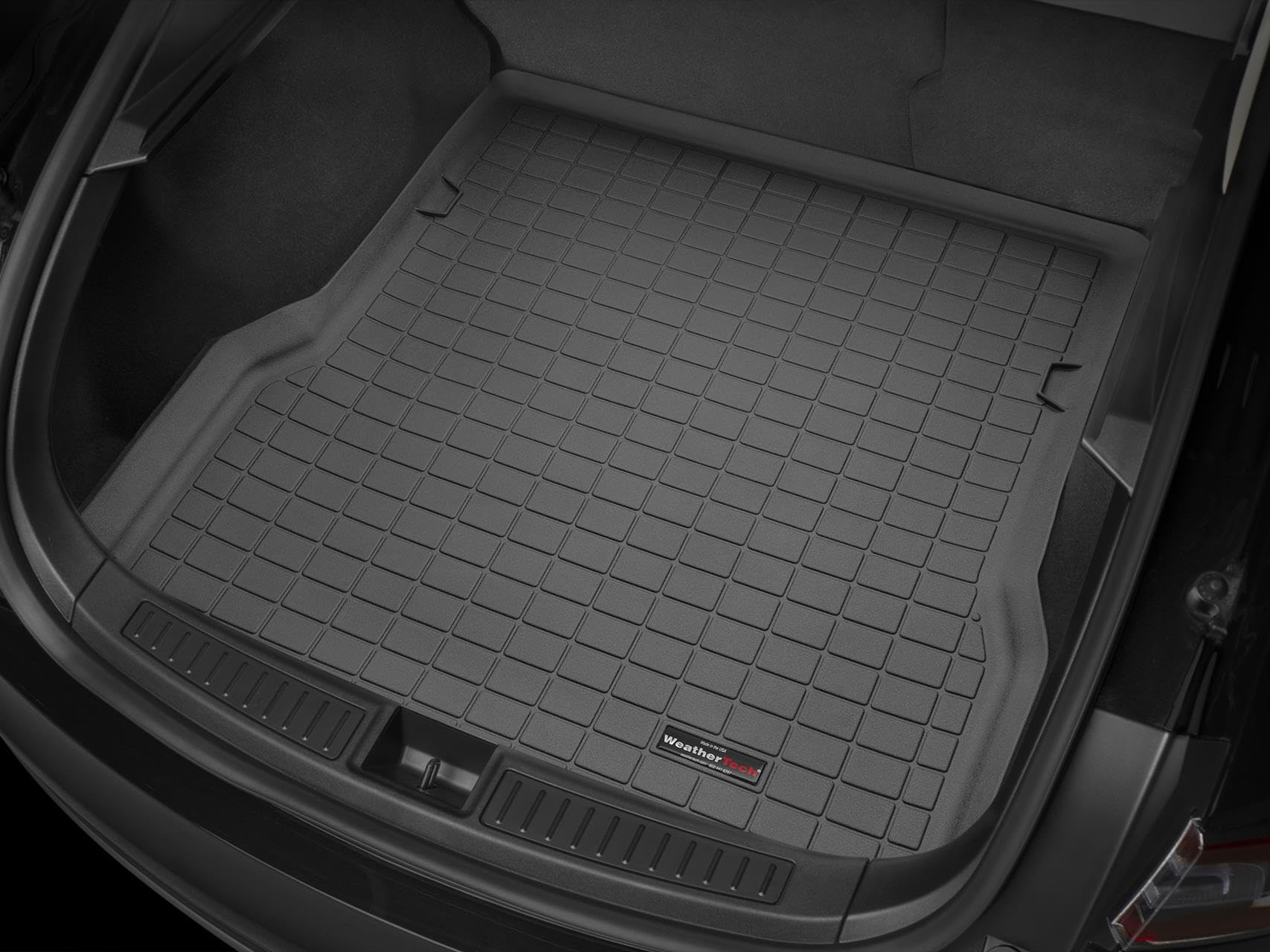 Weathertech Cargo Trunk Liner For Bmw X3 M, X3 M Competition, X3 M40I, X3 30I - Behind 2Nd Row (401086) Black