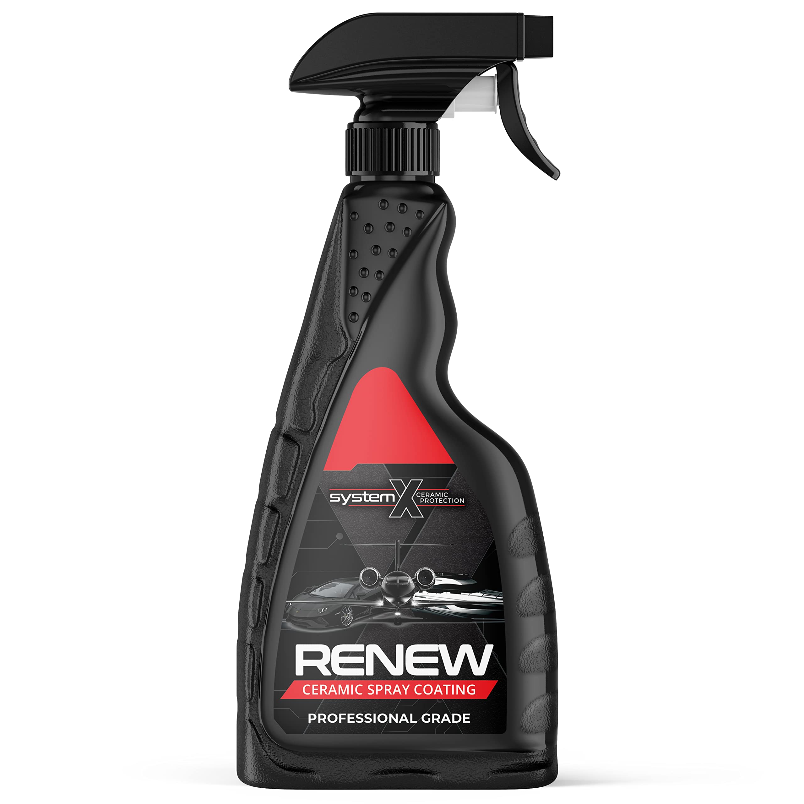 System X Ceramic Spray Coating - Ultra Hydrophobic SiO2 Paint Protection - 16.9 FL OZ - Model REN-500