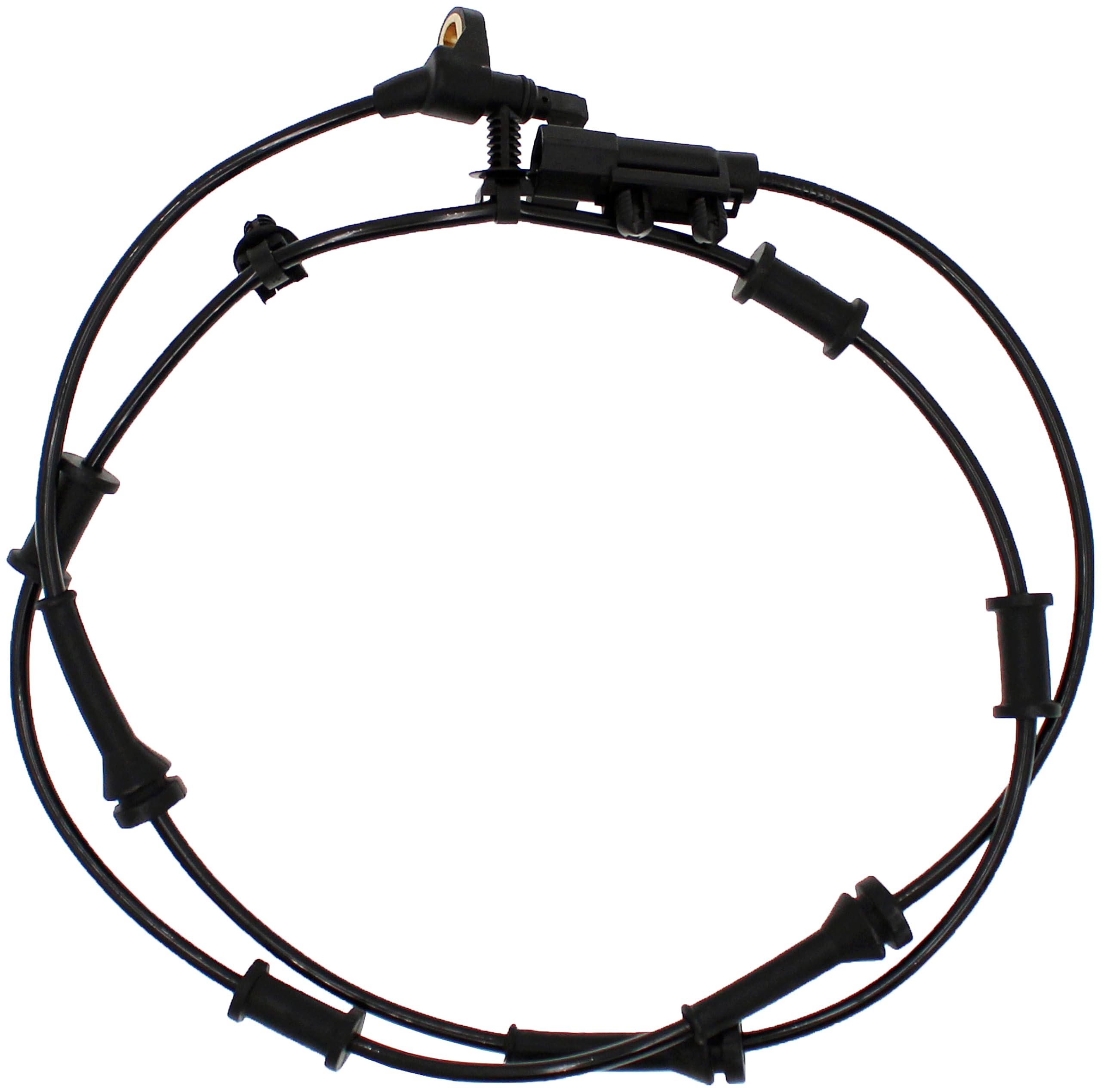 Dorman Front ABS Wheel Speed Sensor 695-900 for Jeep Models, Black, Durable Acrylonitrile Butadiene Styrene Material