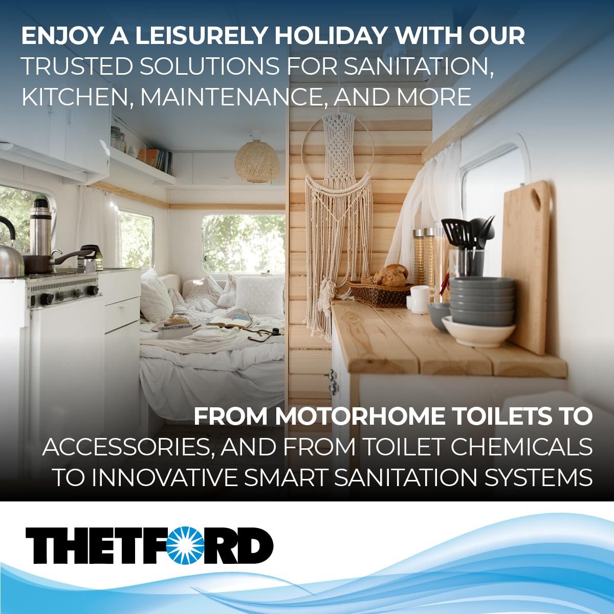 Thetford Aqua Magic II Toilet Base - Model 42137 - White Finish