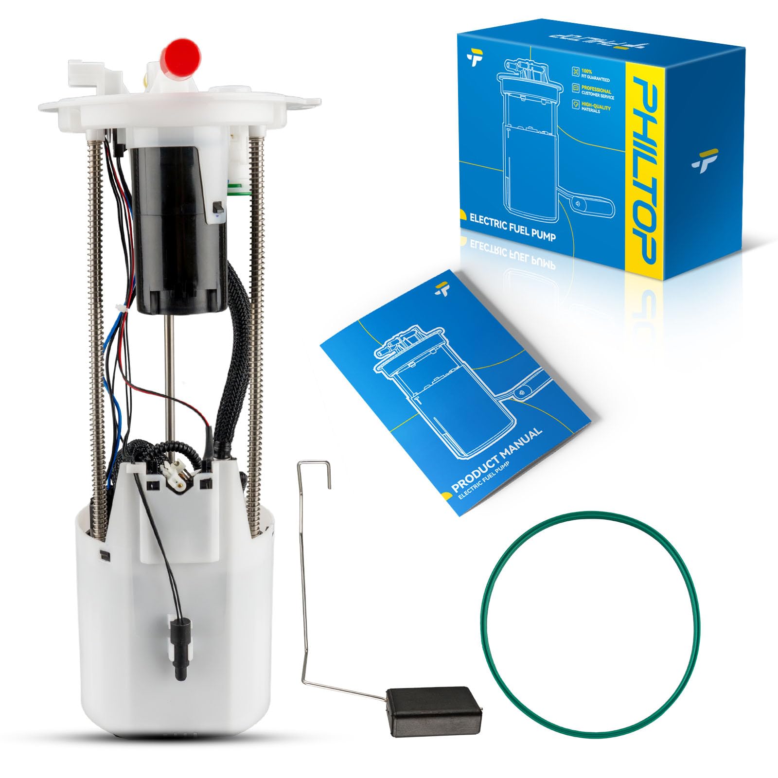 PHILTOP FG1277 Fuel Pump Assembly for Nissan Titan/Armada 2004-2015, Infiniti QX56 2004-2010, Pathfinder Armada 2004 5.6L V8, Re