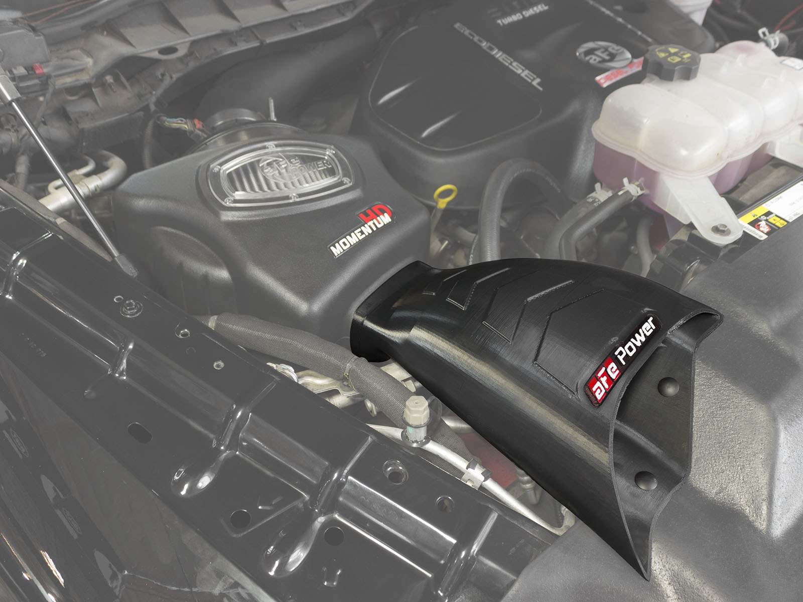 Afe Power 54-72006-S Momentum Hd Ecodiesel Dynamic Air Scoop