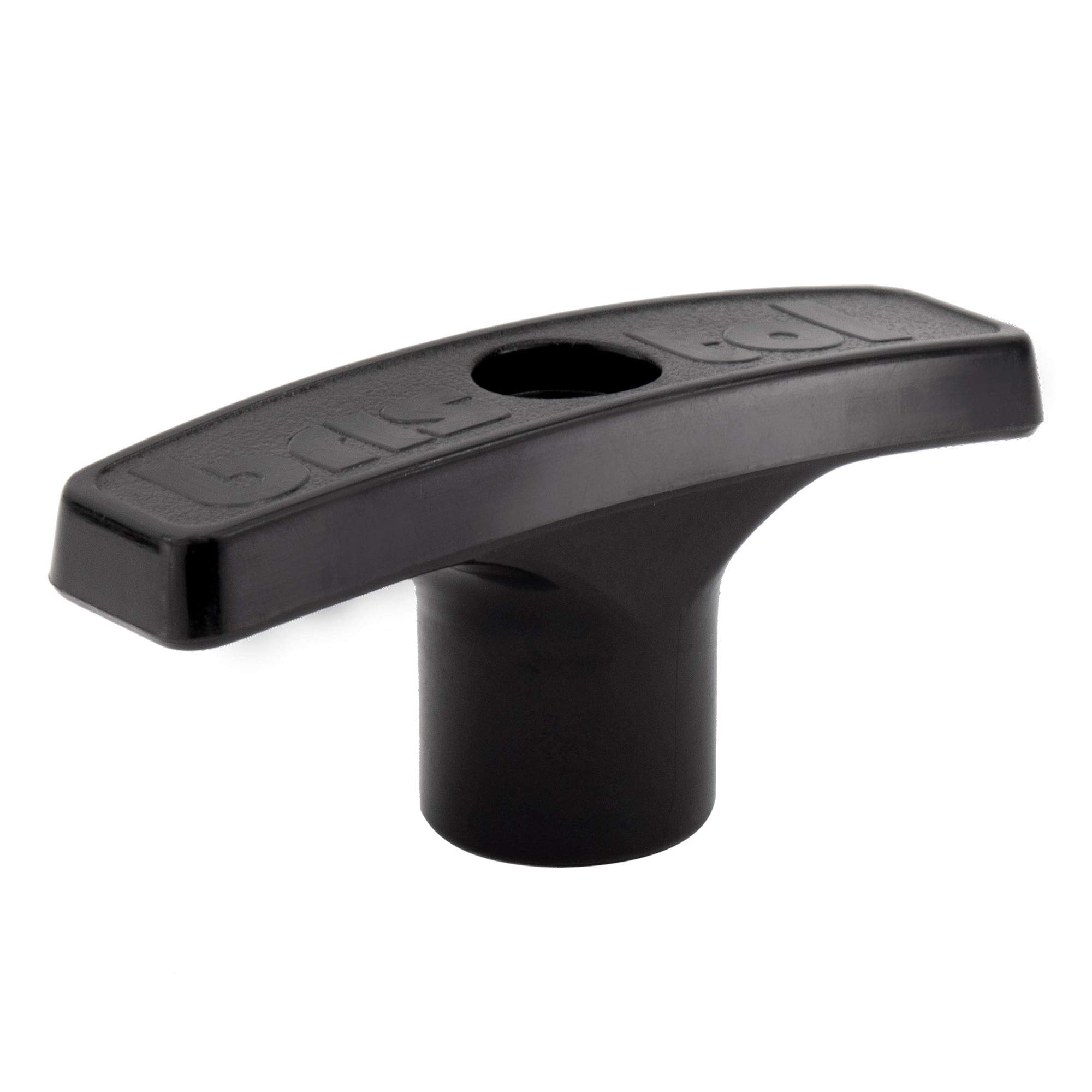 Recpro Rv Waste Valve Handle | Replacement For Valve Extension Rod | Black (Single Pack)