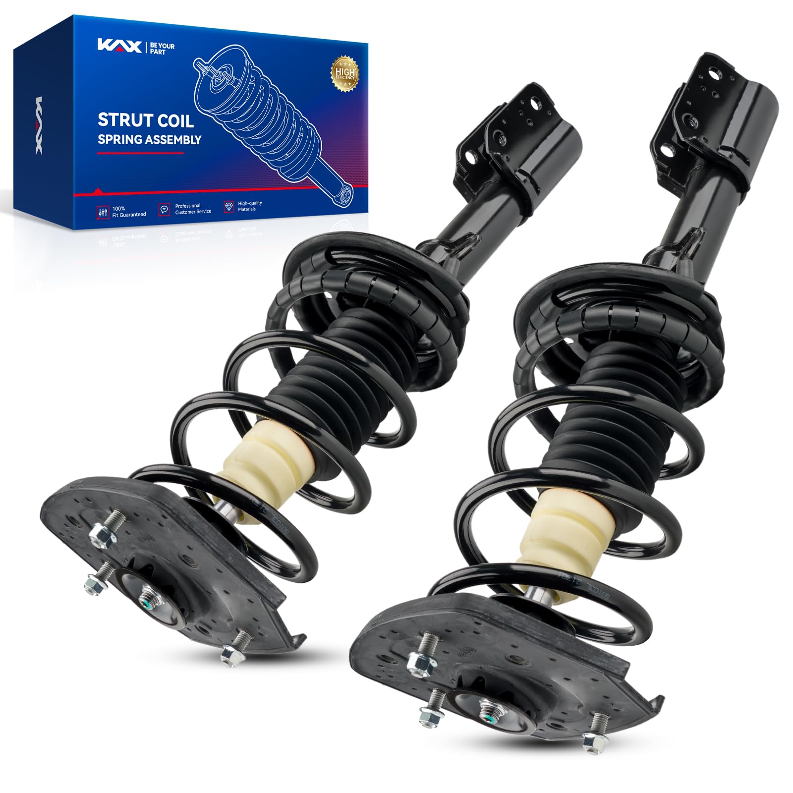 KAX Rear Struts and Shock for Chevrolet Impala 2003-2011, 2000-2005 Impala Base, 2000-2011 Impala LS, 2003 Impala LS Sport Repla