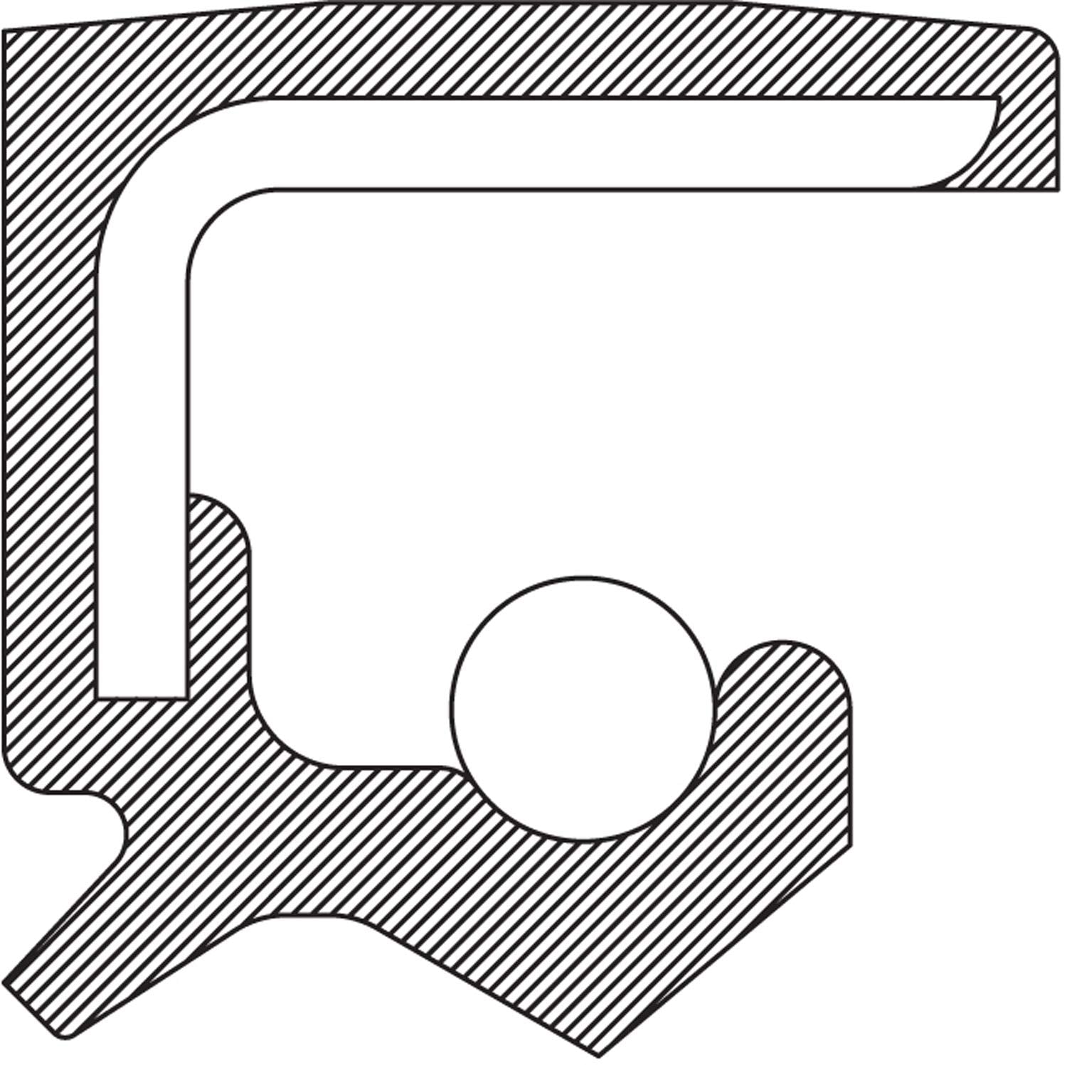 National 710648 Axle Shaft Seal