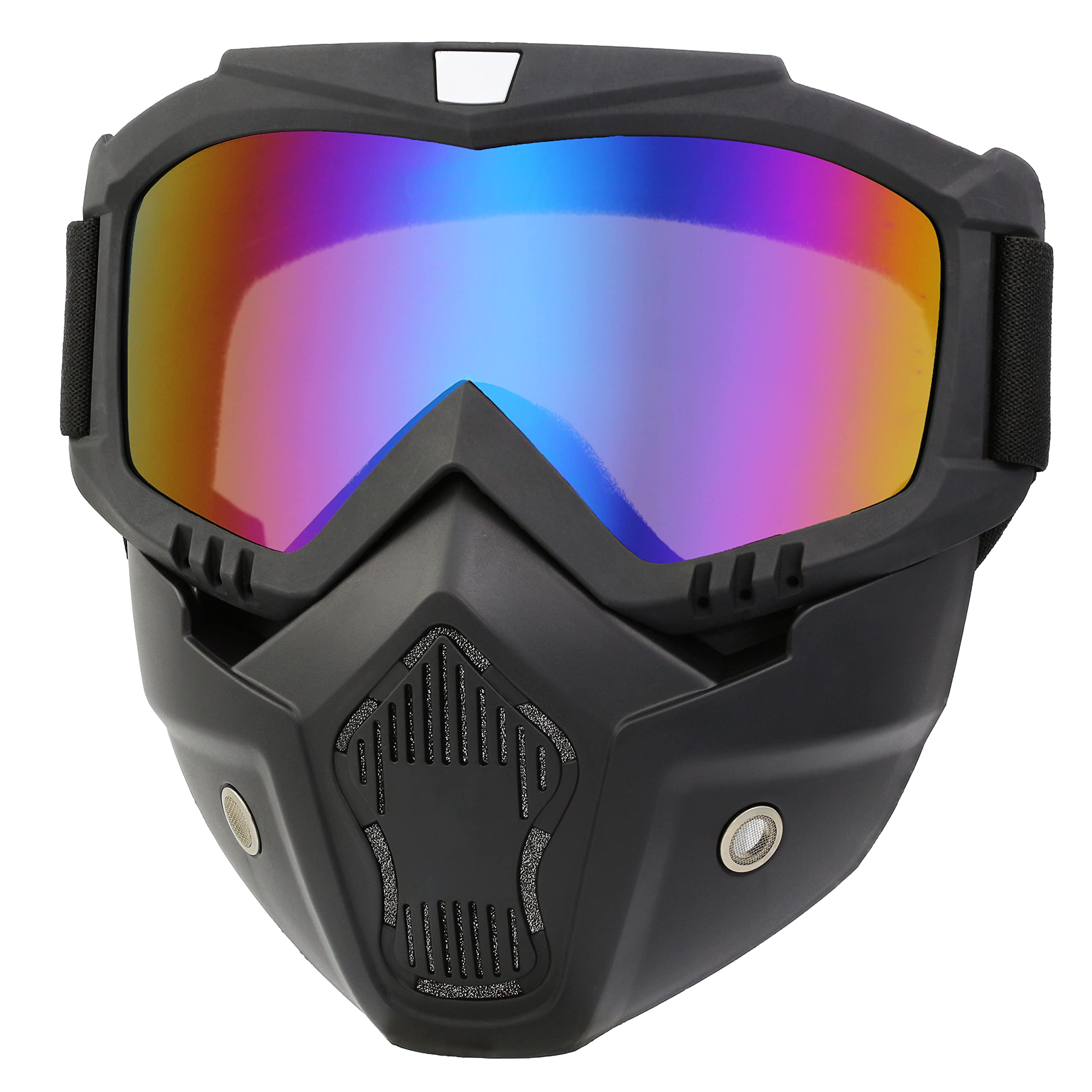 Dirt Bike ATV Goggles Motorcycle Gear Riding Motorcycle Face Mask Full Face Ski Goggles for Men Women Youth Protection Dust-Proo