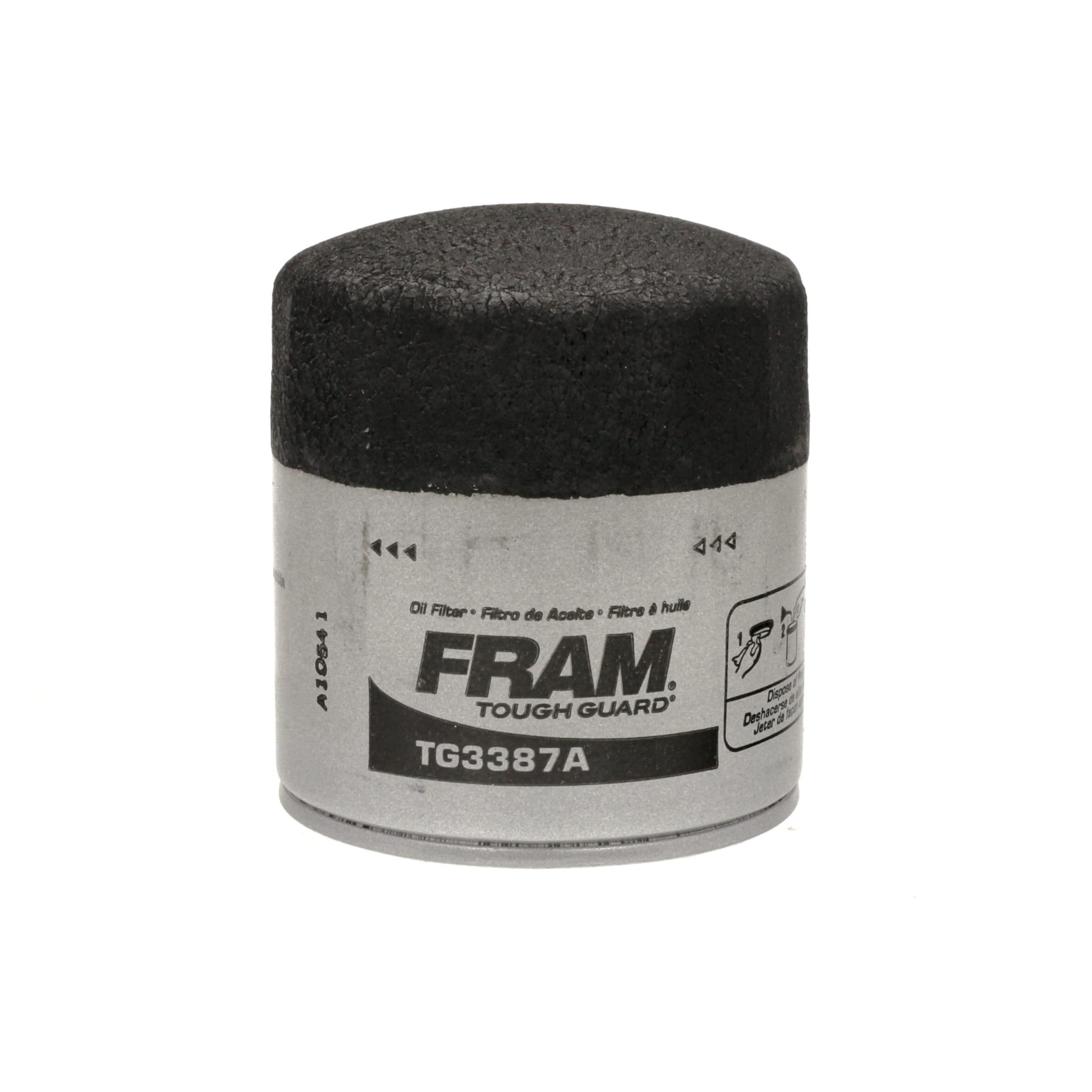 Fram Tough Guard Replacement Oil Filter Tg16, Designed For Interval Full-Flow Changes Lasting Up To 15K Miles