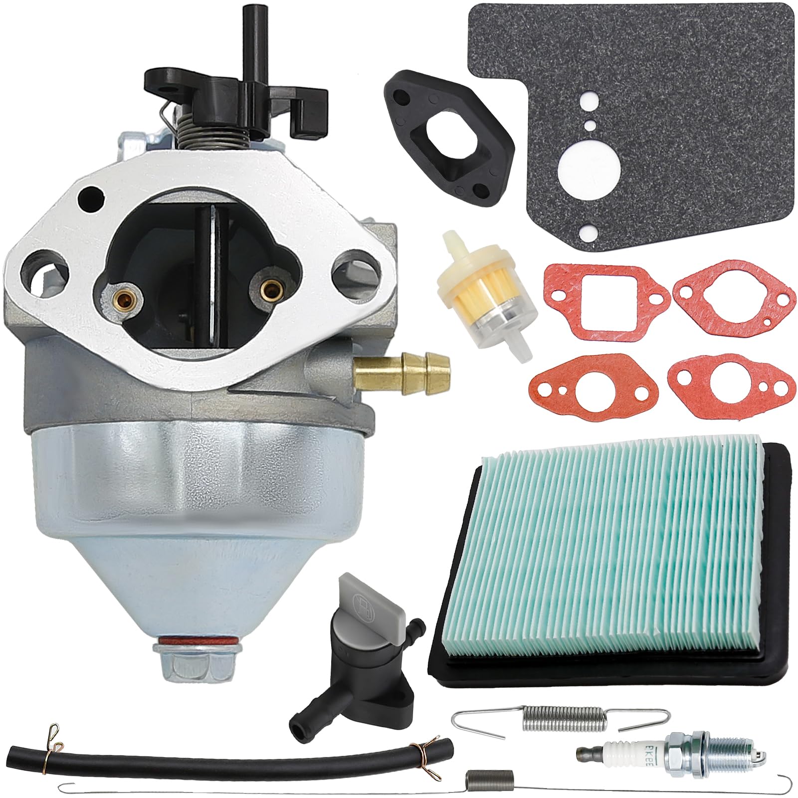 16100-Z0L-023 Carburetor Filter Kit for Honda GCV160 GCV160A GCV160LA GCV160LA0 GCV160LE HRR216 HRS216 HRB216 HRZ216 HRT216 Engi