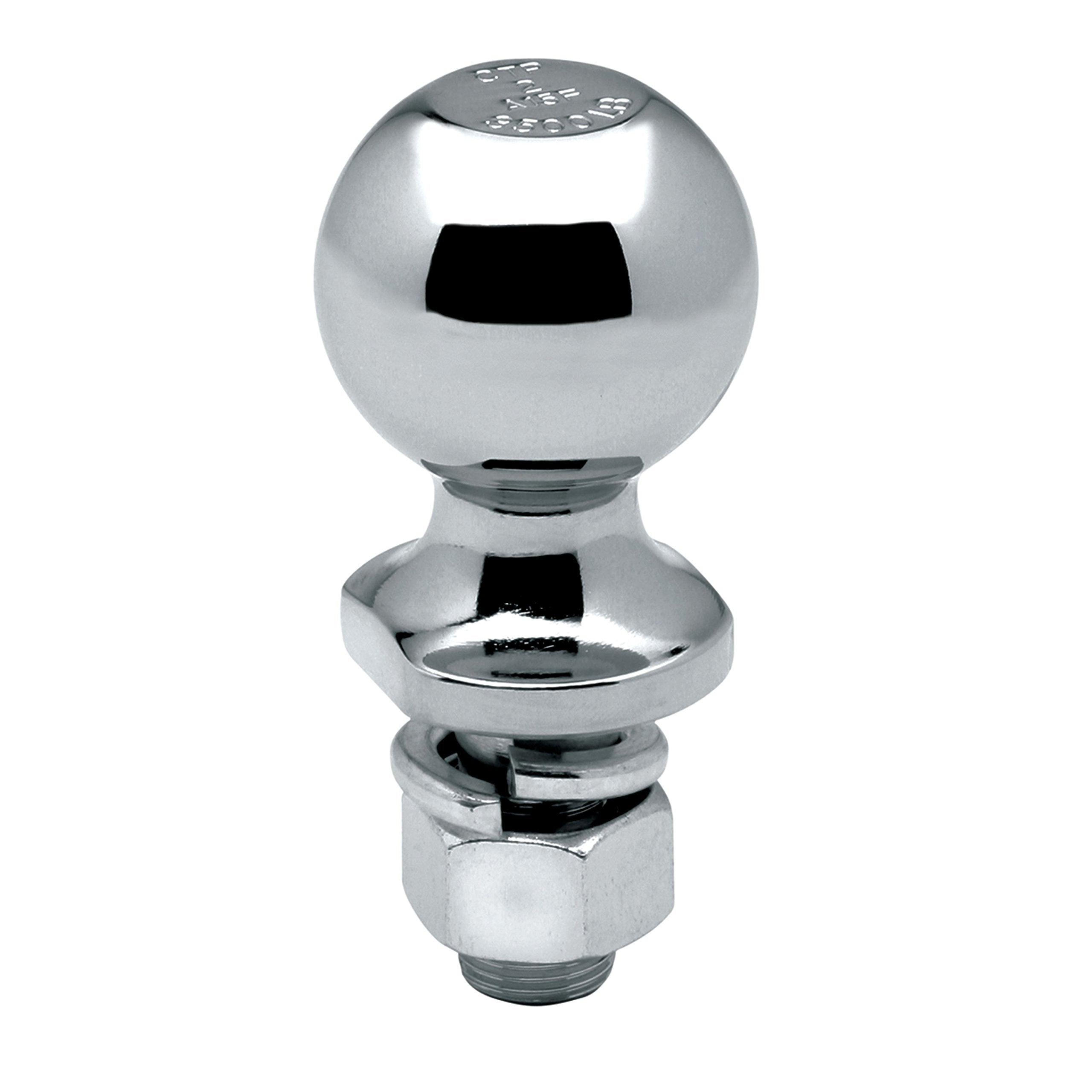 Draw-Tite 63820 Chrome Hitch Ball - 2 X 3/4 X 1-1/2, 3,500 Lbs.