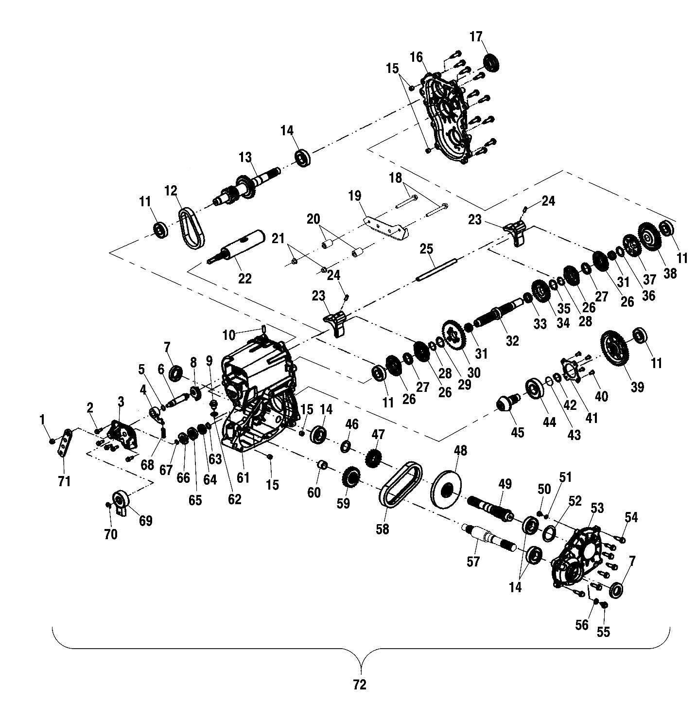 Polaris Ranger Bearing, Split Cage, Genuine Oem Part 3233718, Qty 1