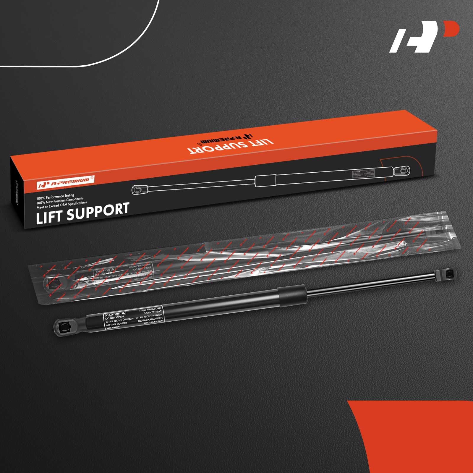 A-Premium Tailgate Rear Liftgate Lift Supports Struts Compatible With Select Hyundai Models - Tucson 2010 2011 2012 2013 2014 20