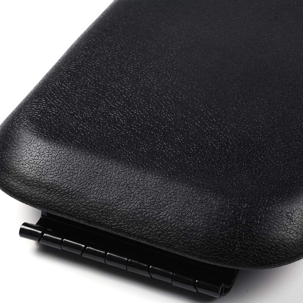 G-PLUS Center Console Armrest Lid with Latch Black Compatible with Ford Mustang 2005-2009 Replacement 5R3Z6306024AAC, 5R3Z-63060