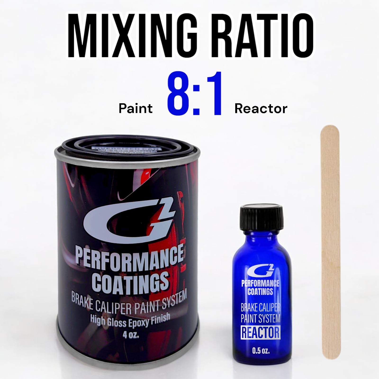 G2 High Temperature Brake Caliper Paint System Set Silver G2163