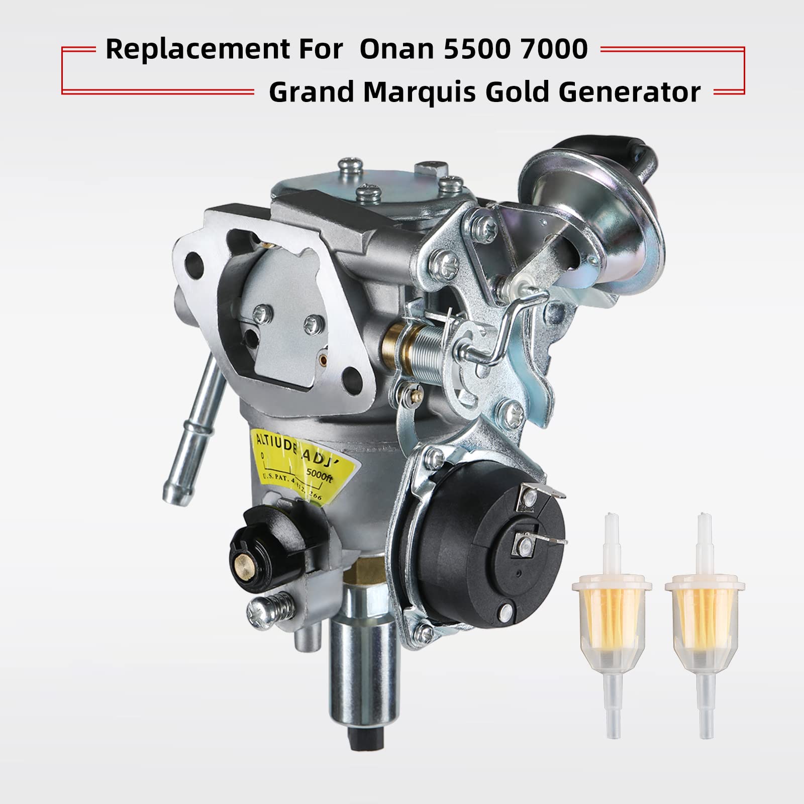 TANG Carburetor for Onan 5500 Generator Model 541-0765 with Cleaning Brush & Gaskets