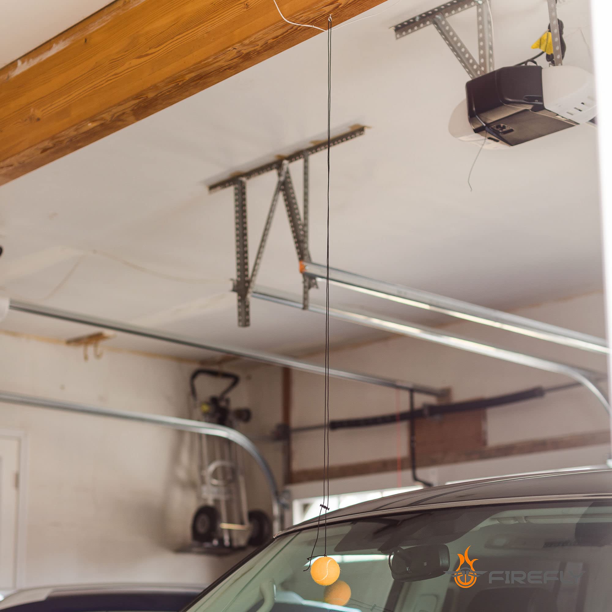 Firefly 2-Pack Garage Parking Guide Tennis Ball Car Stopper On A String Parking Aid Pack Of Two