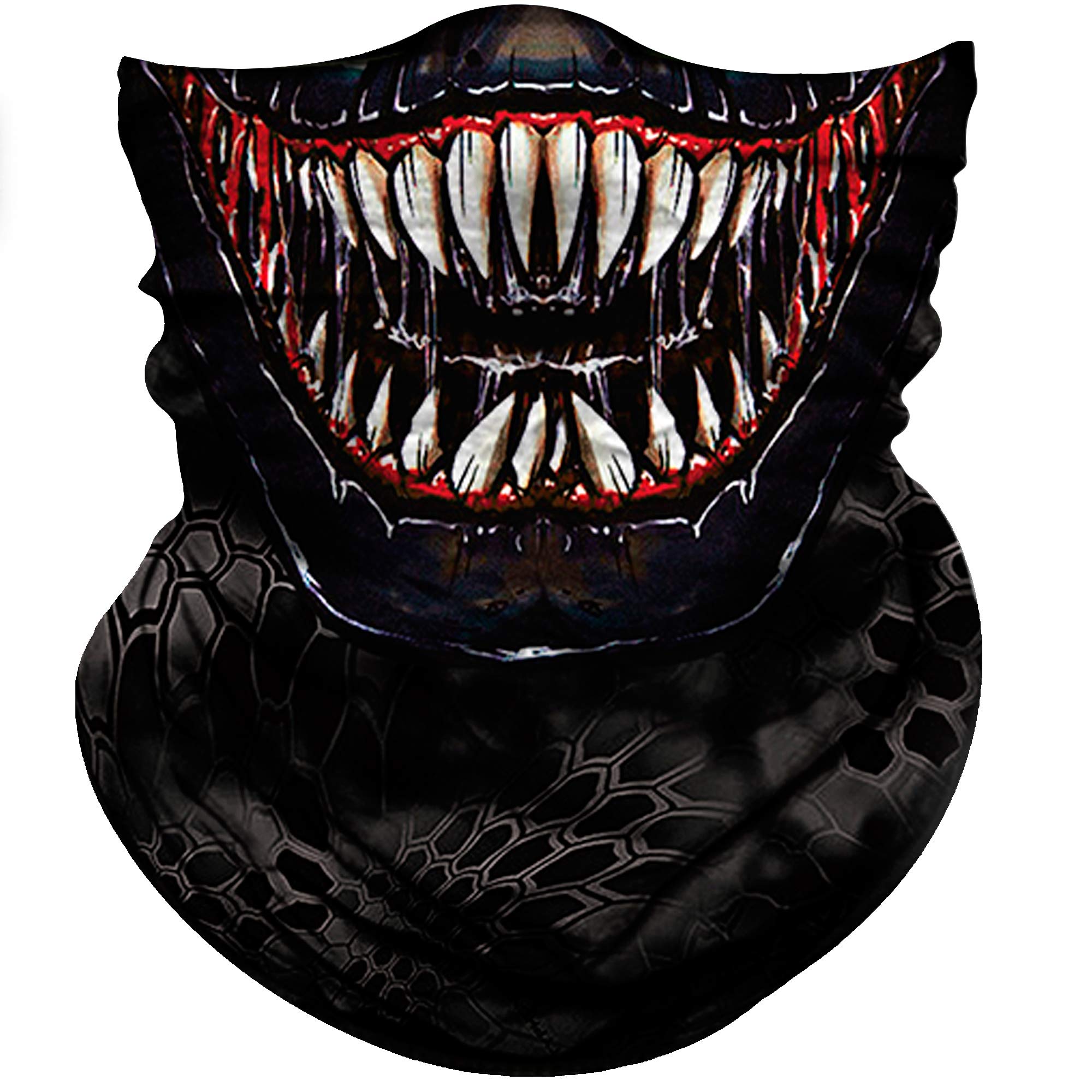 Obacle Face Mask Bandana Half Face Mask Dust Wind Sun Protection Durable Thin Neck Gaiter 3D Tube Face Cover Mask for Men Women 