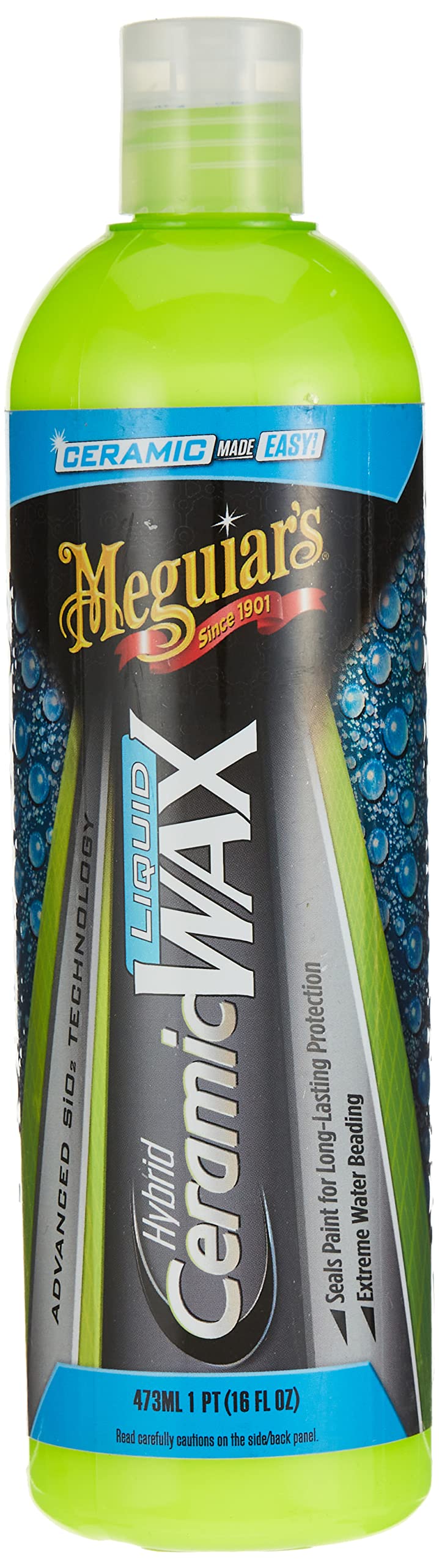 Meguiar'S G200416Eu Hybrid Ceramic Liquid Car Wax 473Ml Advanced Sio2 Technology