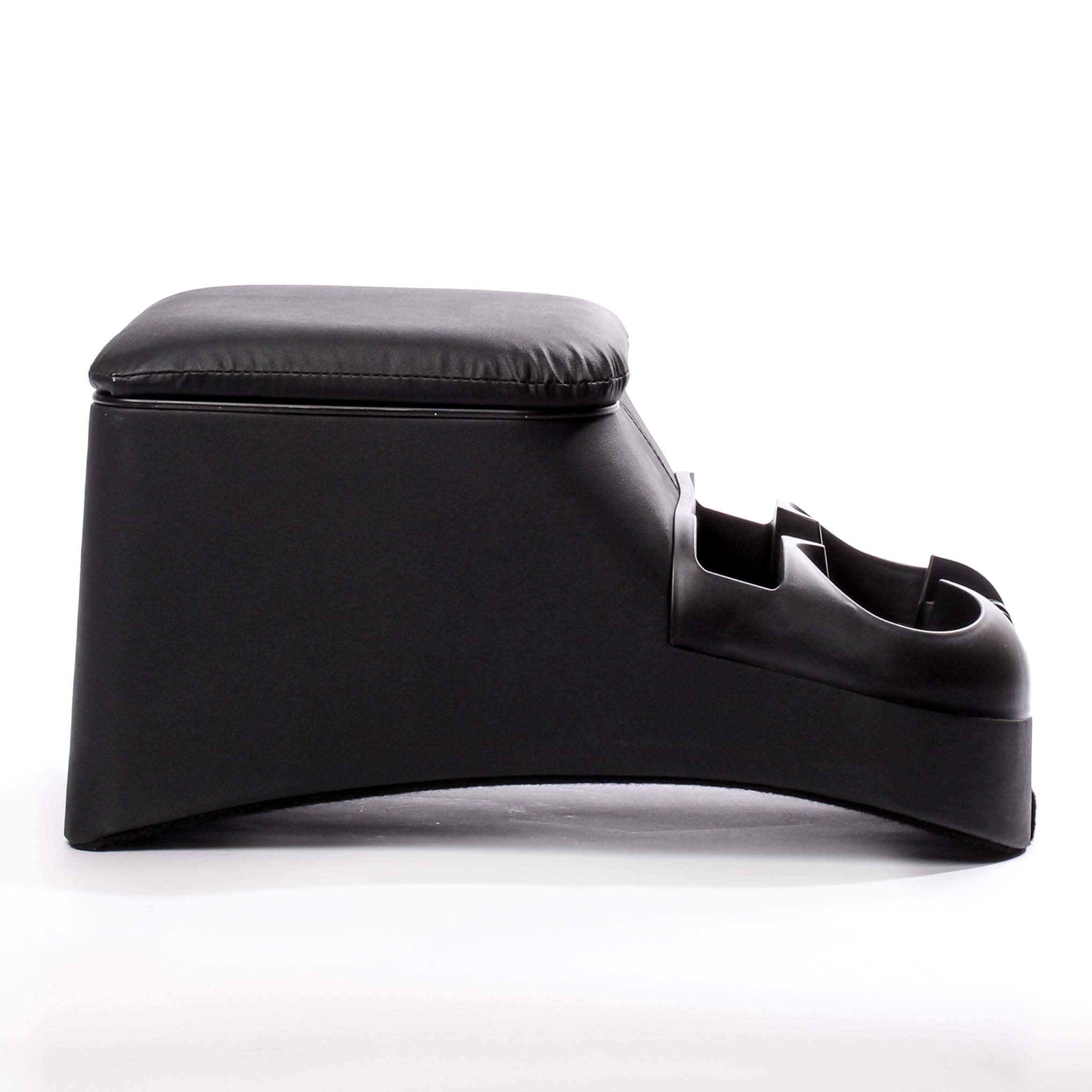 Tsi Products 30011 Clutter Catcher Black Bench Seat Console, Medium