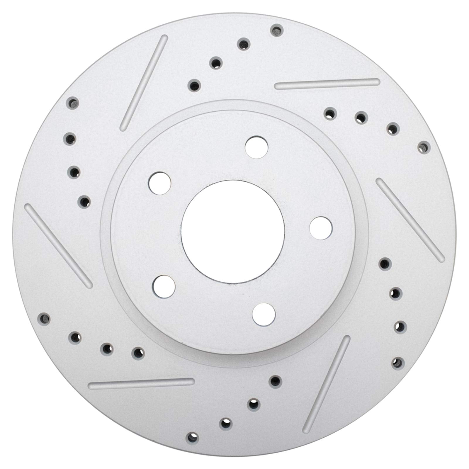 Trq Front Performance Brake Rotor Drilled Slotted Pair Set For 2005-2006 9-2X / 2013-2016 Brz / 1998-2002 Forester / 2013-2015 F