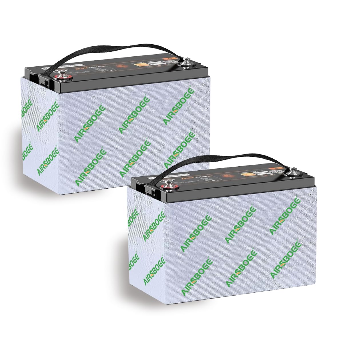 AIRSBOGE 40''x7'' Universal Car Battery Insulation Kit - Thermal Wrap & Heat Shield Blanket for Extreme Temperature Protection, 