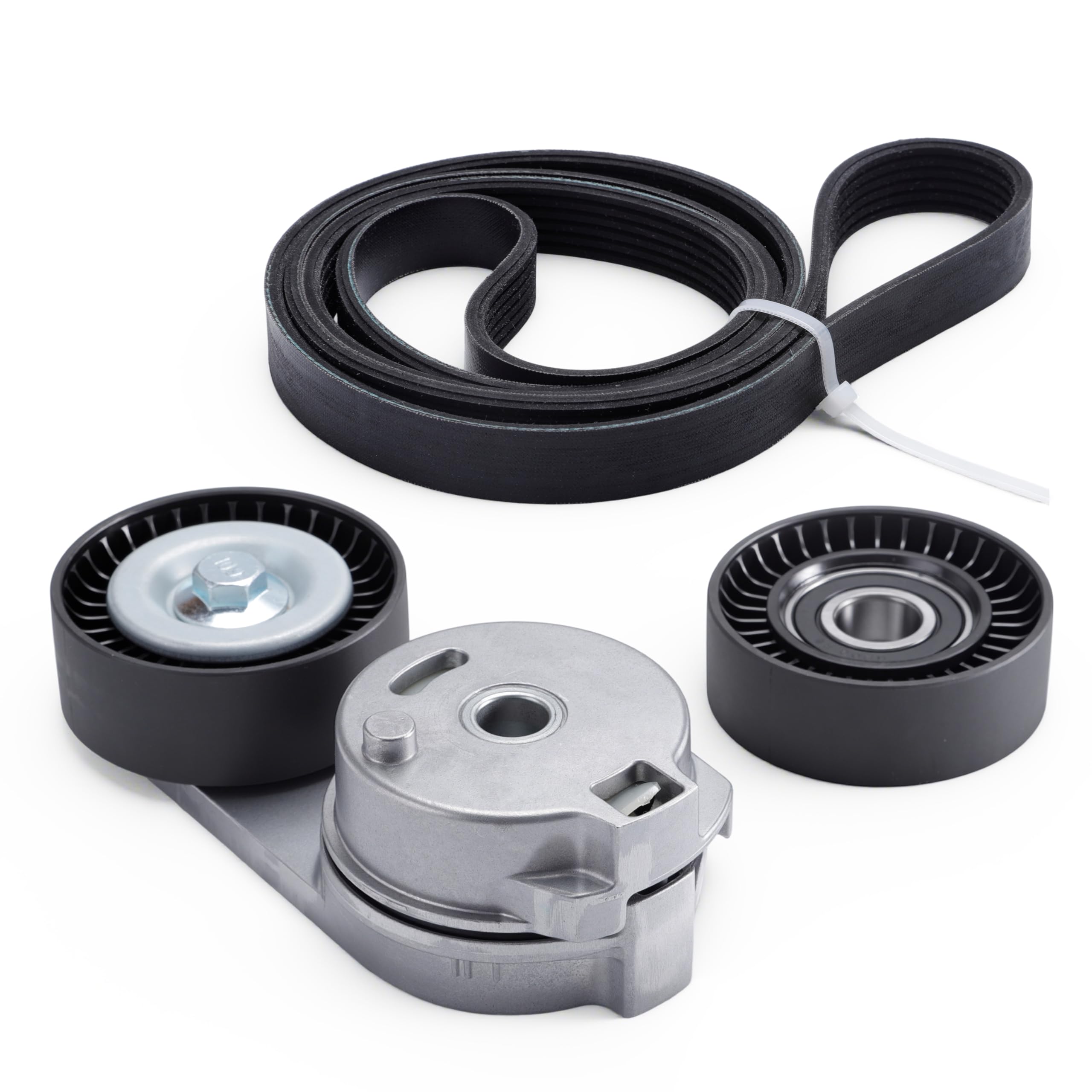 Riyhch Serpentine Belt Tensioner Idler Pulley Kit for Ram 1500 5.7L V8 2013-2022, for Ram 1500 Classic 2019-2022 5.7L V8, OHV On