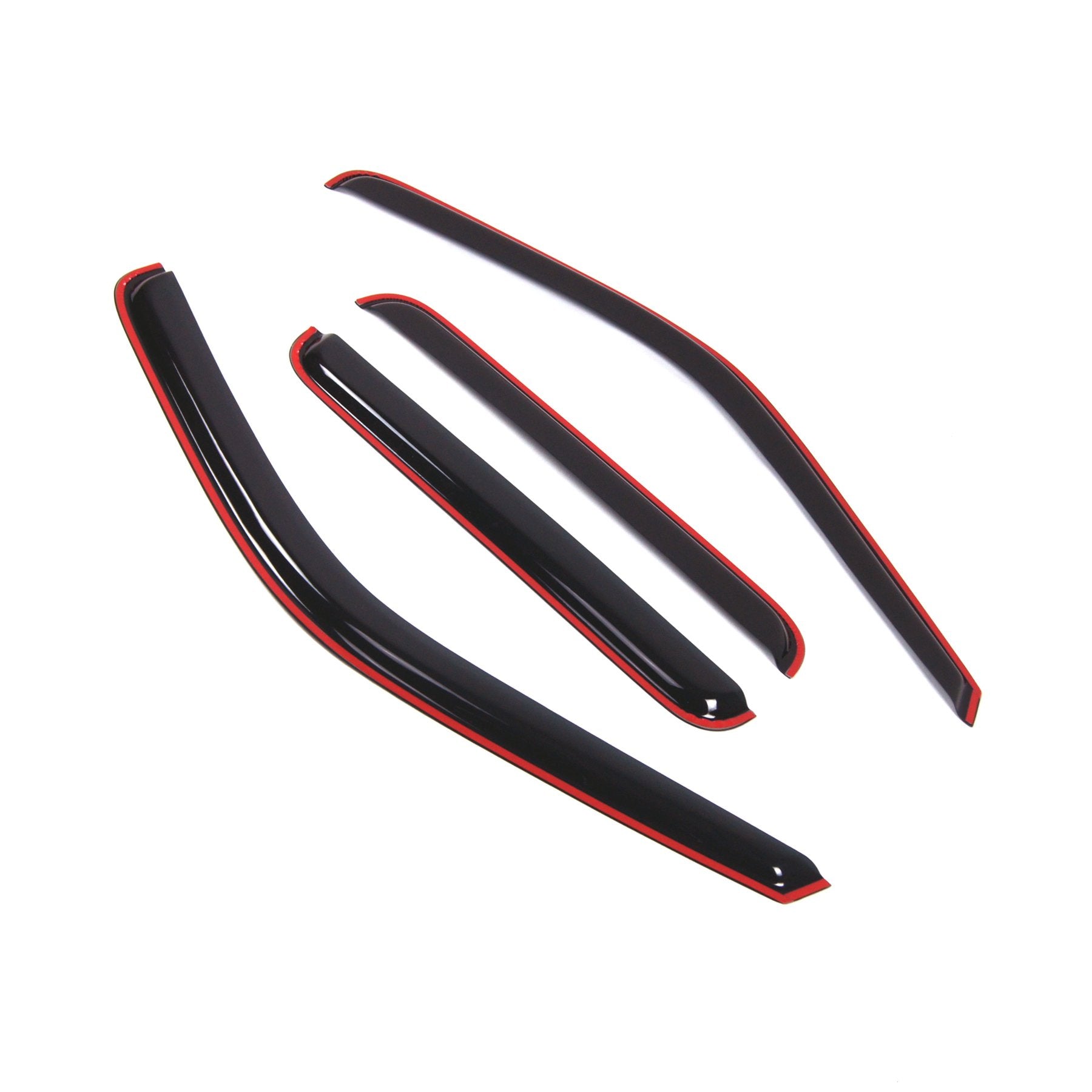 Car Window Rain Guard | In-Channel Visors Auto Side Window Deflectors | Windows Visor Rain Shields Compatible With 2017-2018 For